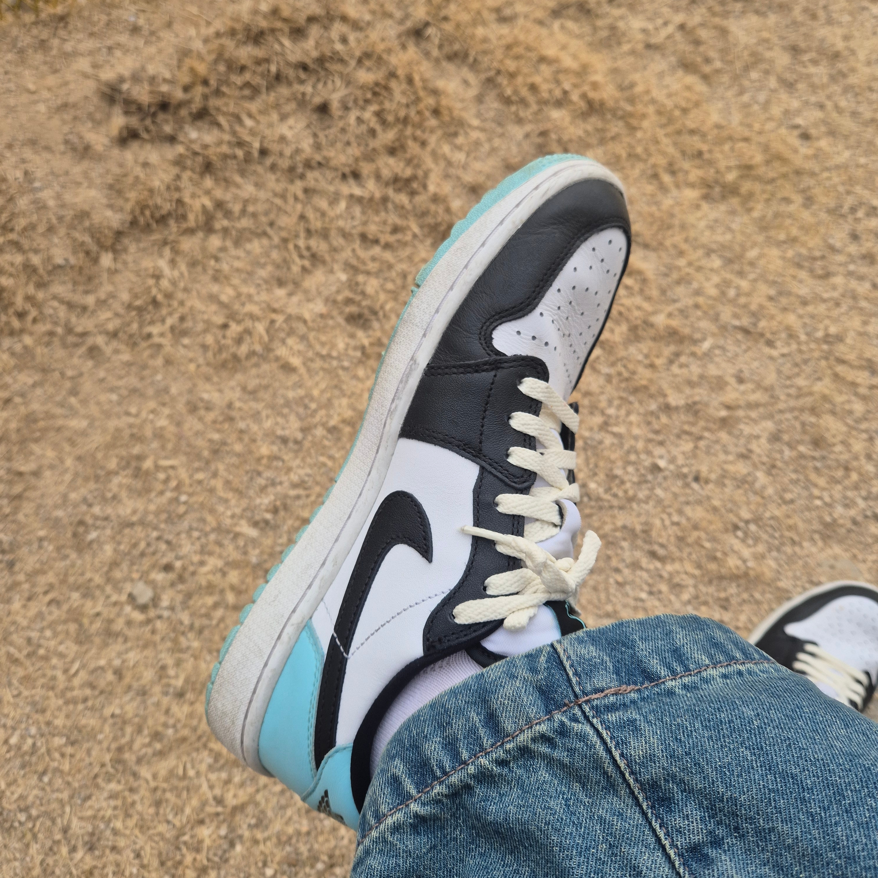 Jordan 1 Low Golf Copa 착용 스타일 - 1