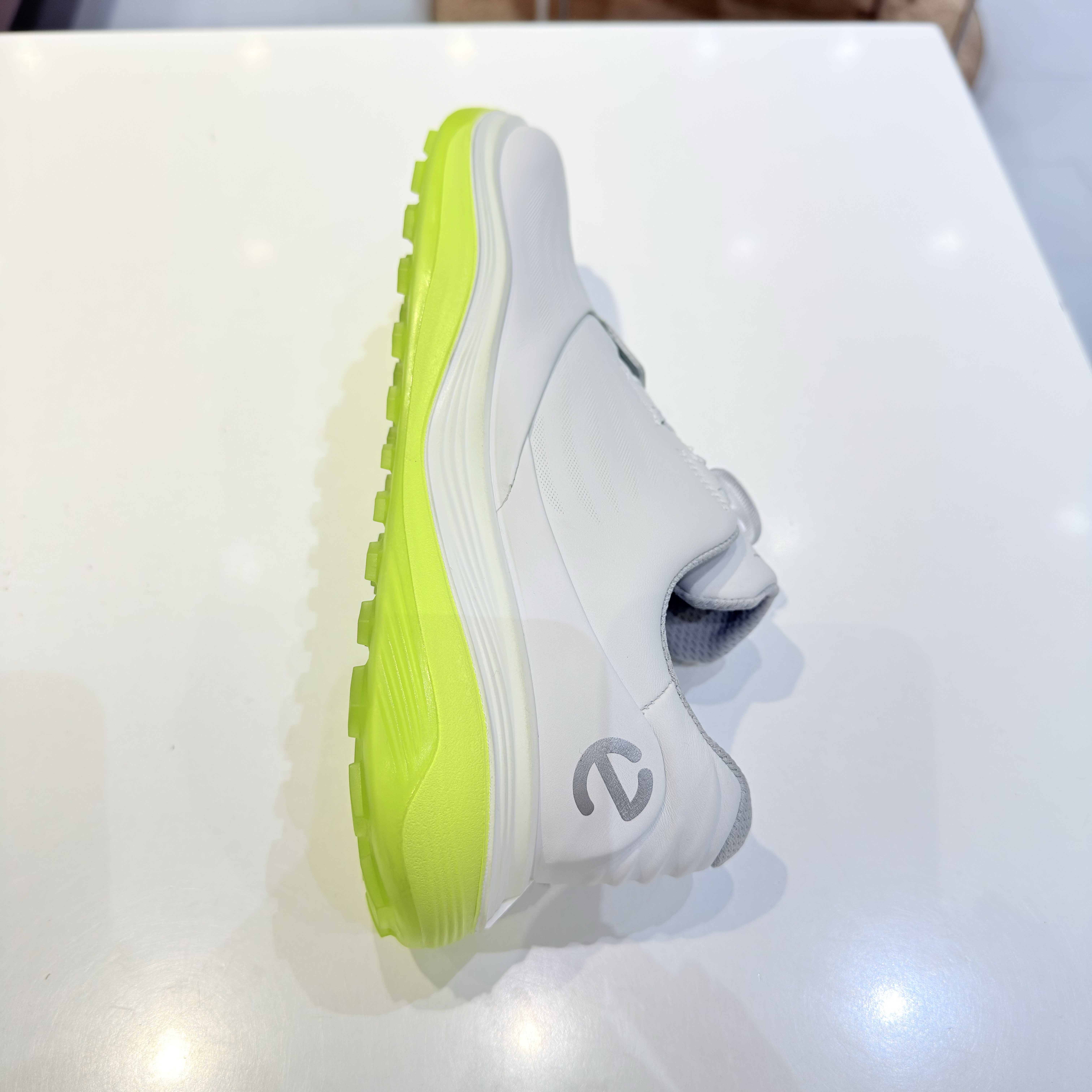 Ecco Golf LT1 Shoes White 착용 스타일 - 2