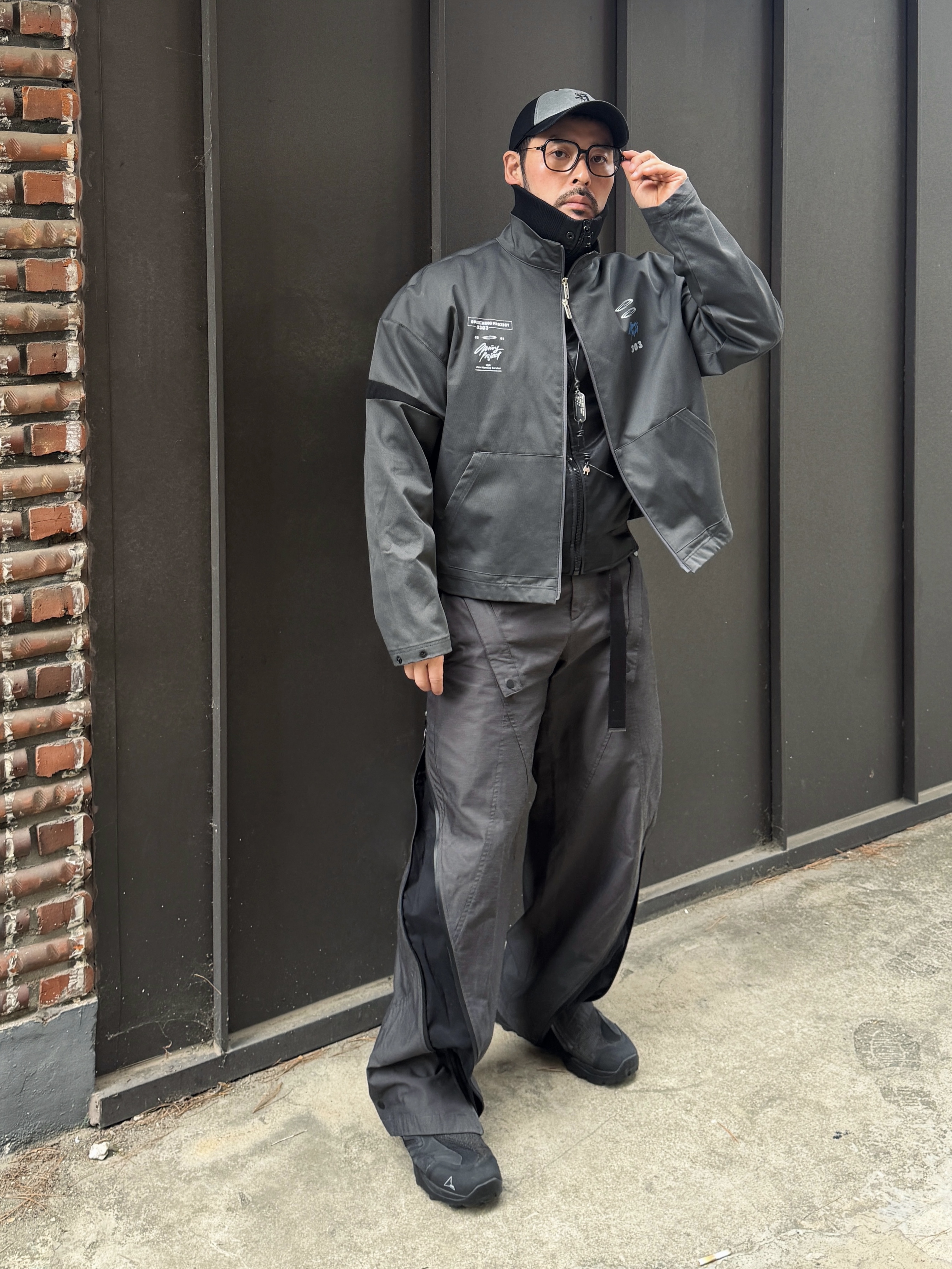 Roa Hiking Minaar Black 착용 스타일 - 2