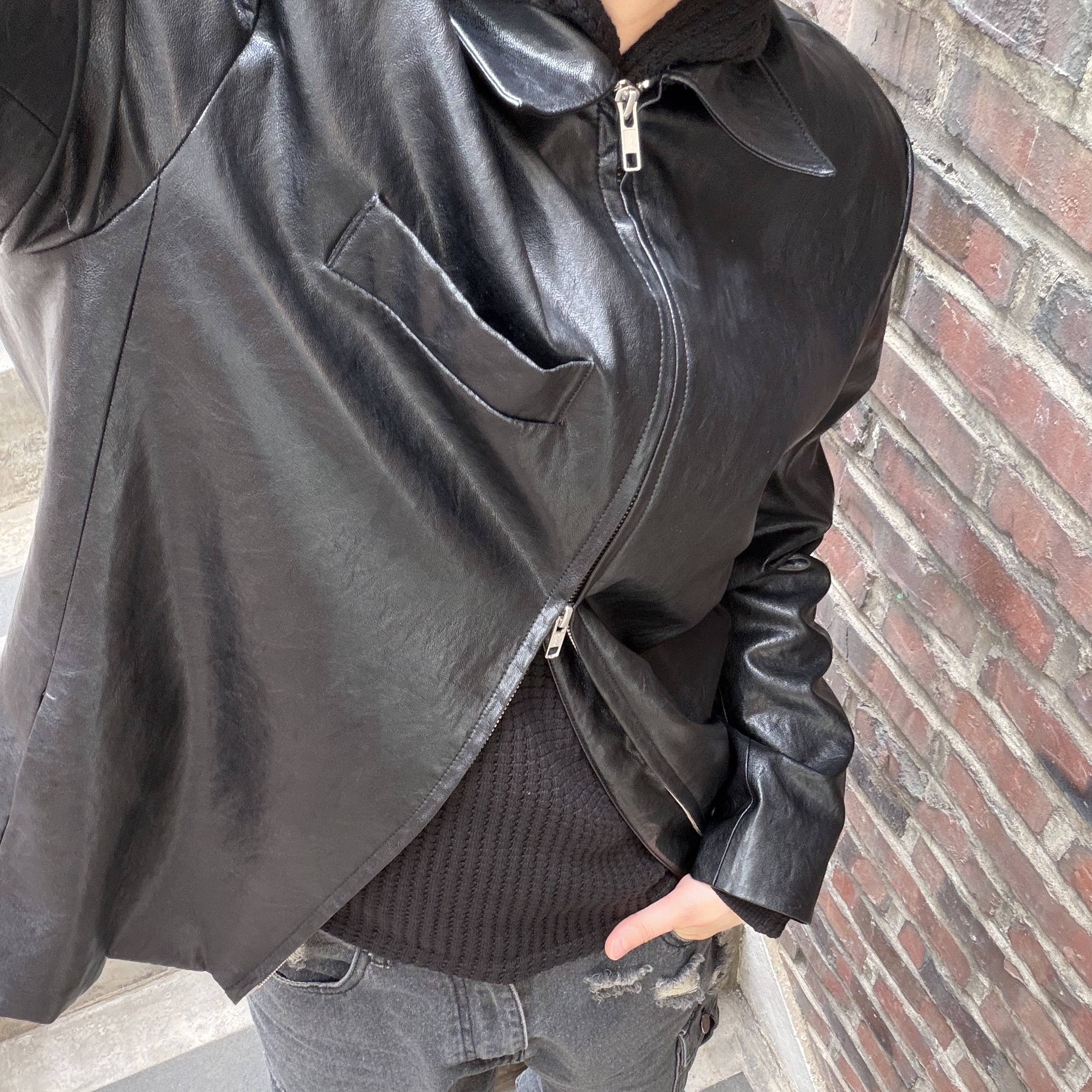 Ignota Core:13 Panel Hoodie M Black 착용 스타일 - 1