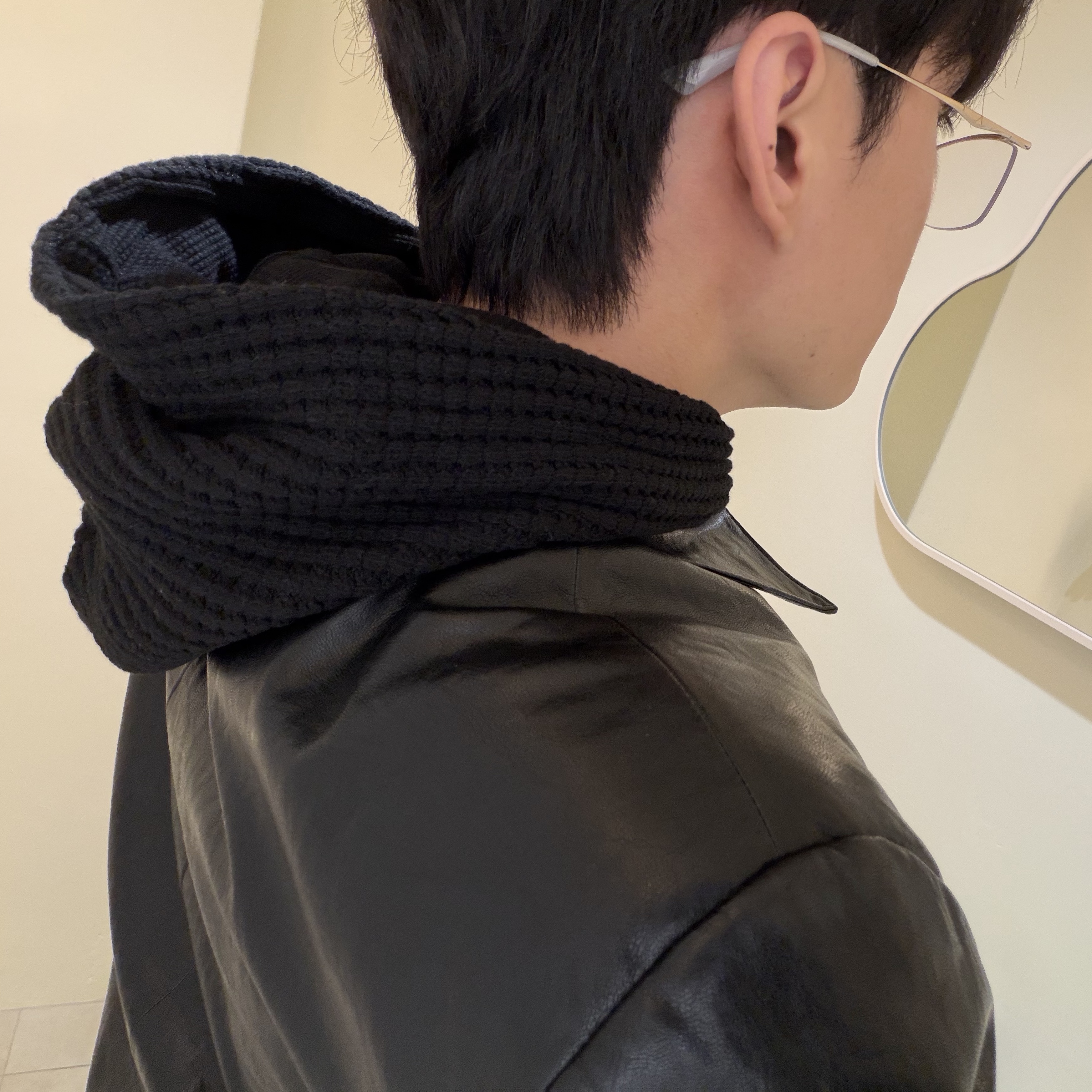 Ignota Core:13 Panel Hoodie M Black 착용 스타일 - 2