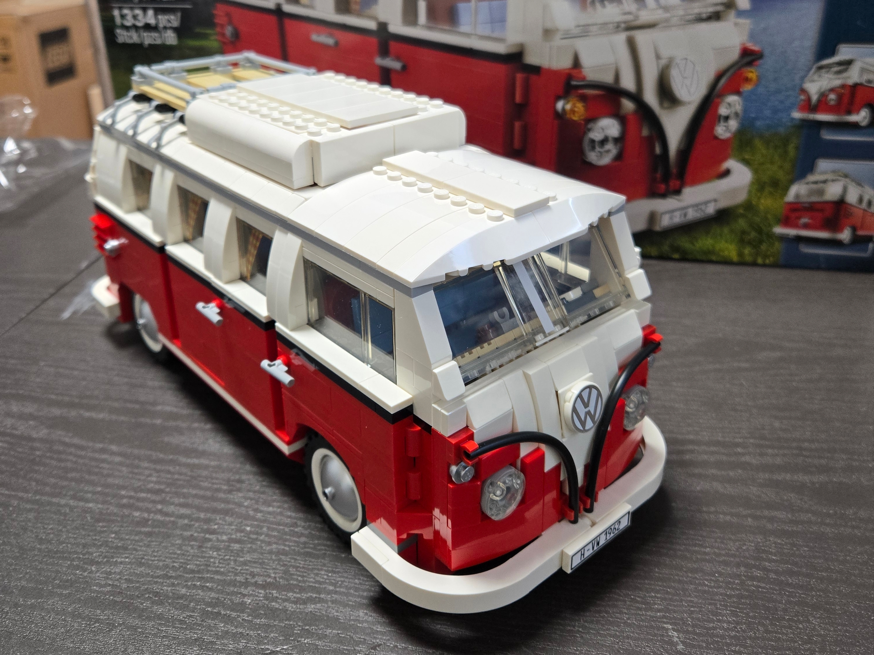 Lego Volkswagen T1 Camper Van 착용 스타일 - 1