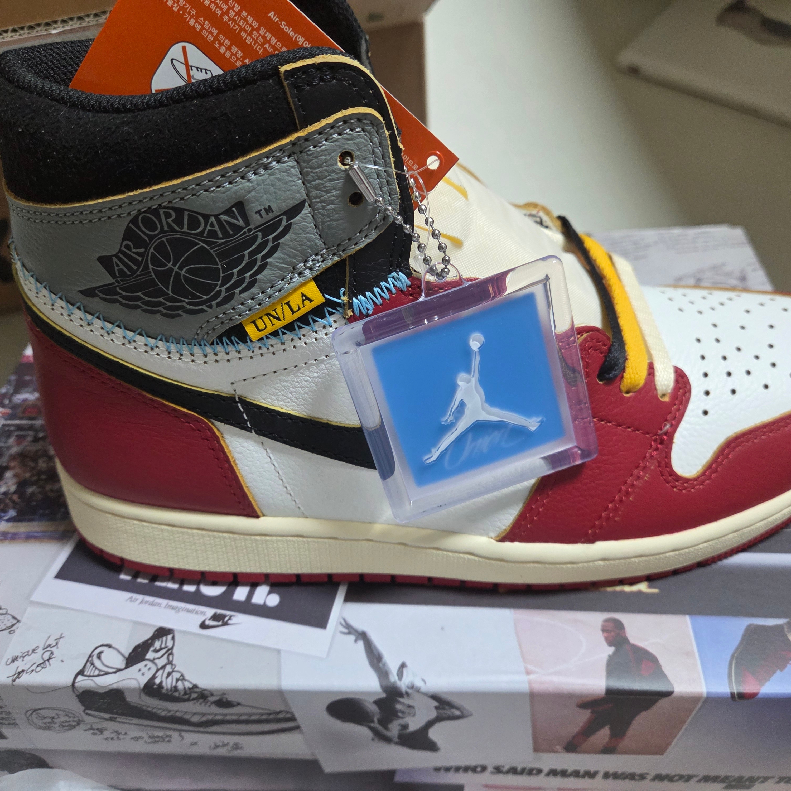Jordan 1 x Union Retro High OG Chicago Shadow 착용 스타일