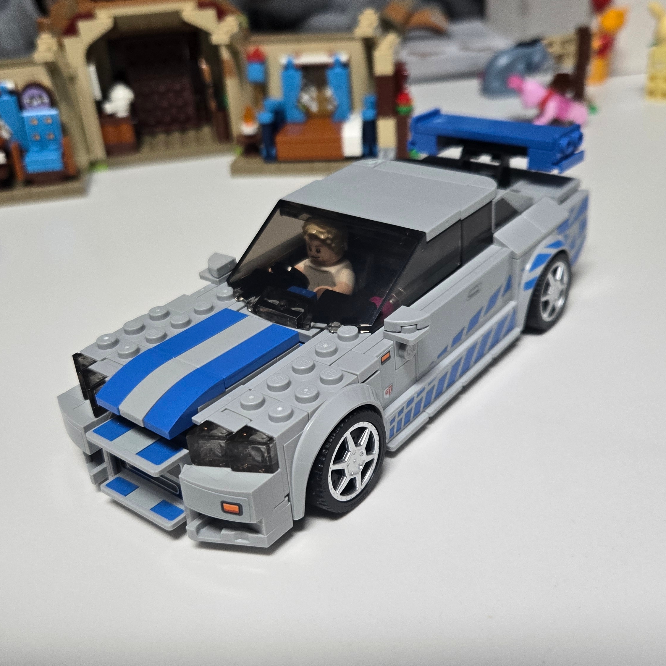 Lego 2 Fast 2 Furious Nissan Skyline GT-R (R34) 착용 스타일 - 4