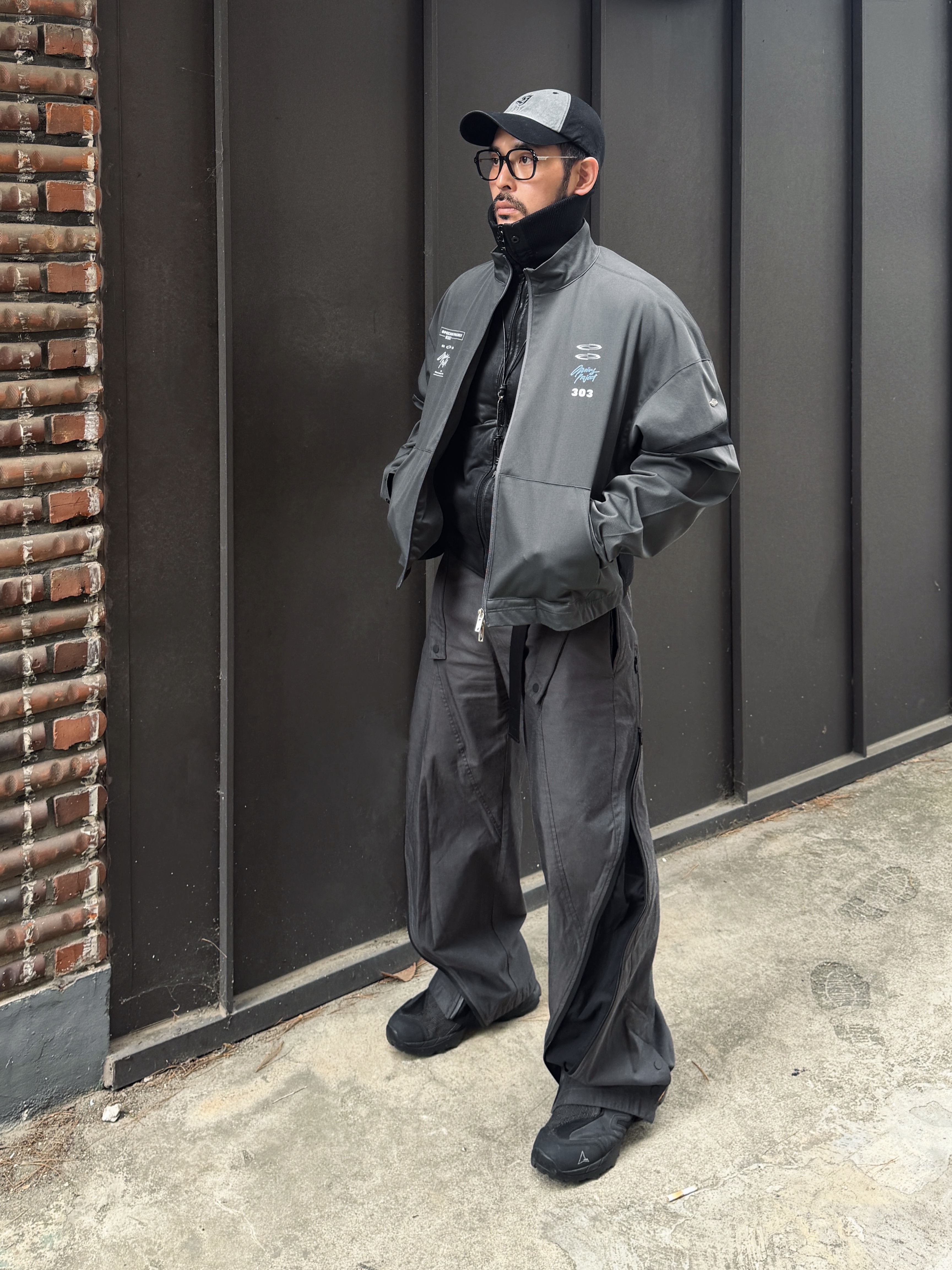 Roa Hiking Minaar Black 착용 스타일 - 4