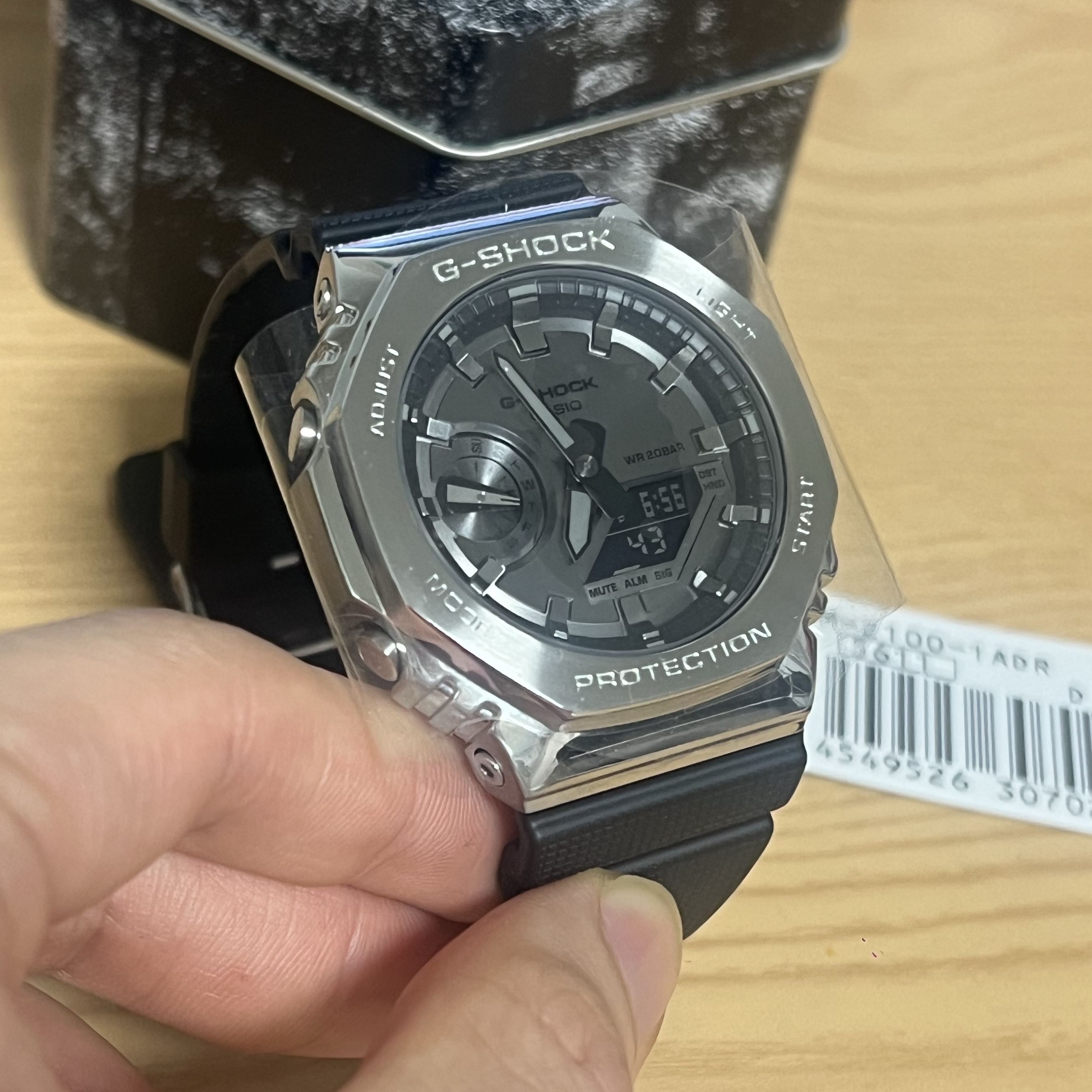 Casio G-Shock GM-2100-1A 착용 스타일 - 1
