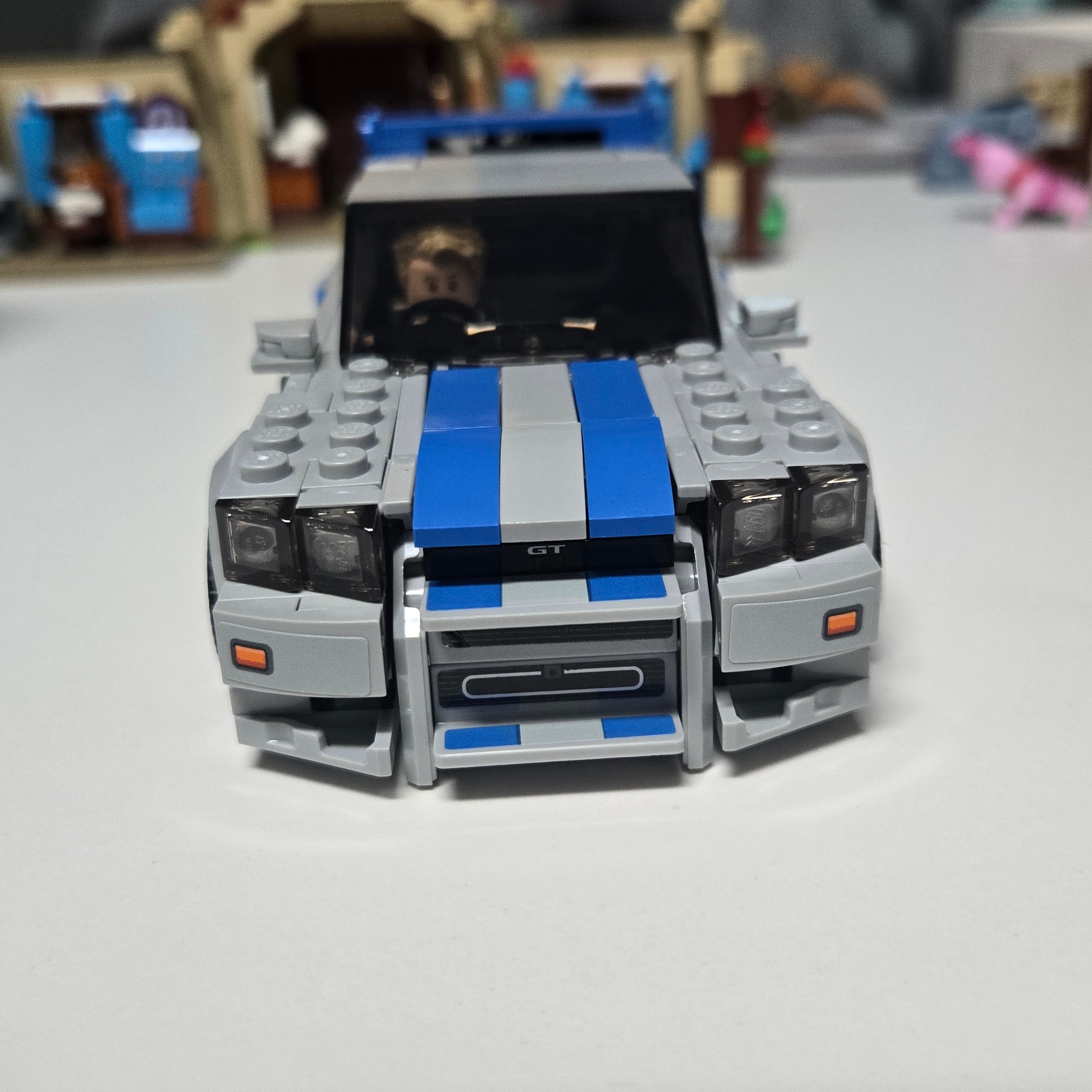 Lego 2 Fast 2 Furious Nissan Skyline GT-R (R34) 착용 스타일 - 2