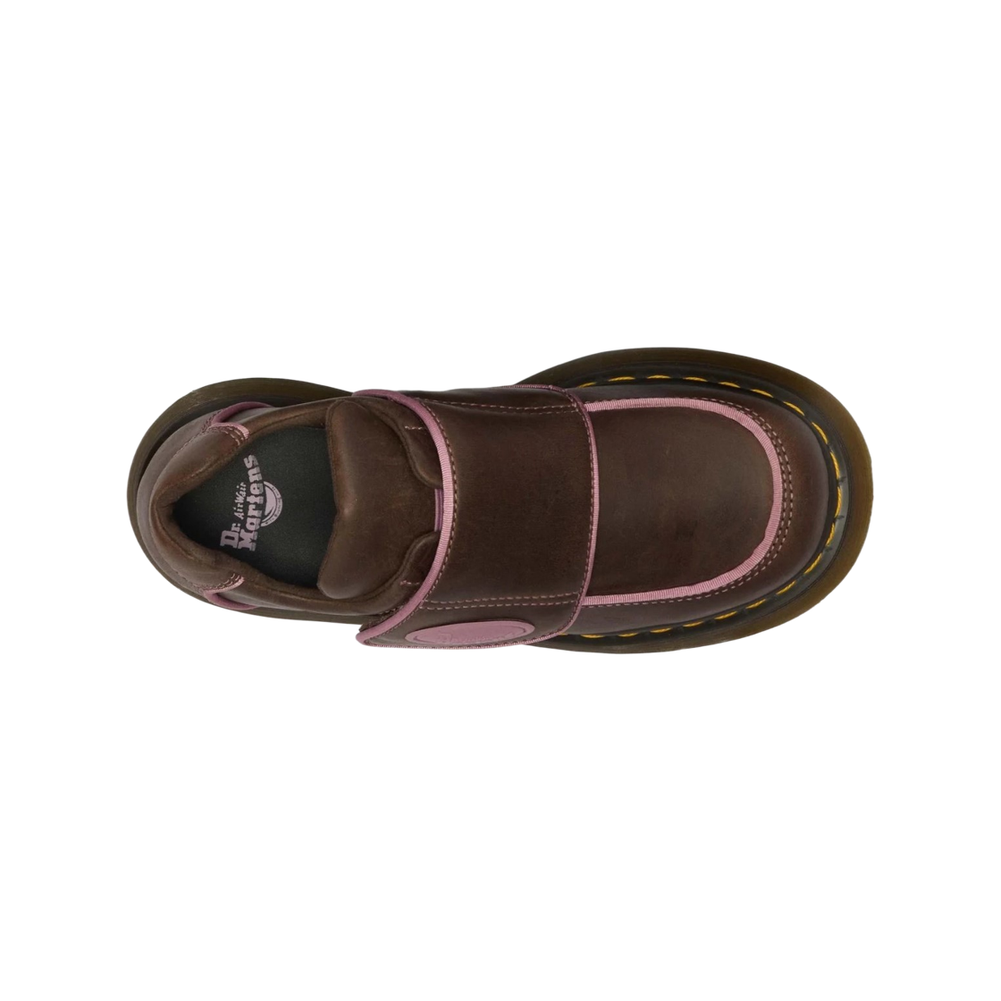 (W) 닥터마틴 버즈 스트랩 다크 브라운((W) Dr. Martens Buzz Strap Dark Brown) - 2