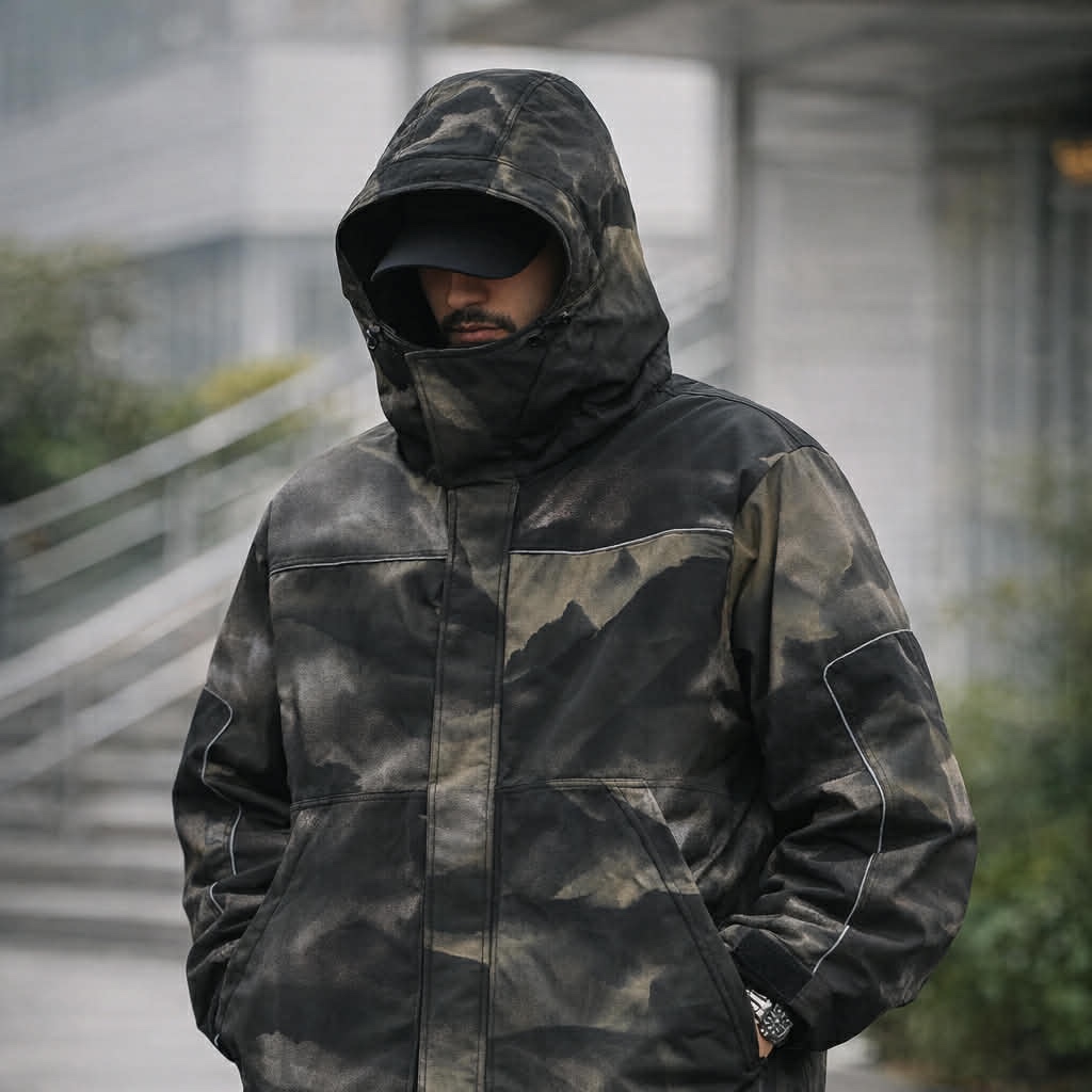 Nike x Stussy Primaloft Utility Jacket Multi (HQ8520-900) 착용 스타일