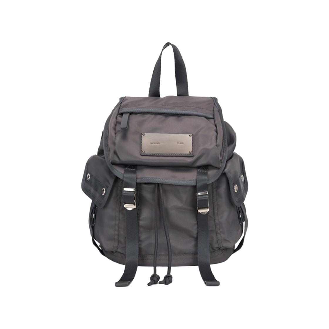 - Matin Kim Matin Pocket Utility Small Backpack Charcoal
