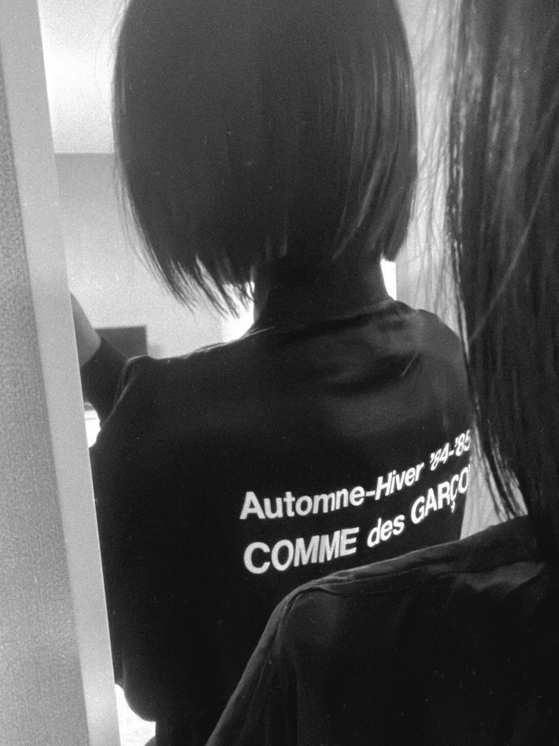 CDG '84-85 Staff Blouson Black 착용 스타일