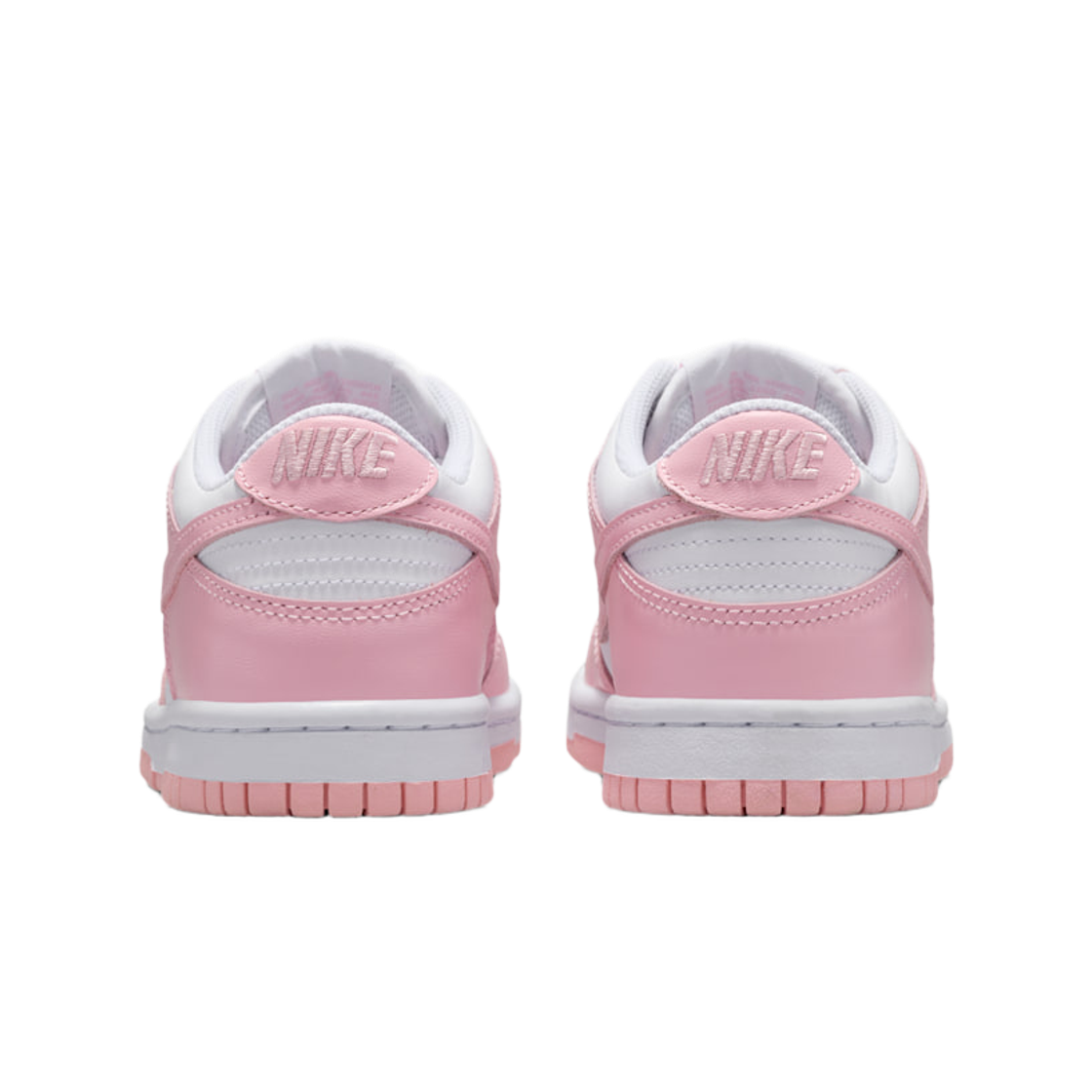 (GS) 나이키 덩크 로우 화이트 미디움 소프트 핑크((GS) Nike Dunk Low White Medium Soft Pink) - 3