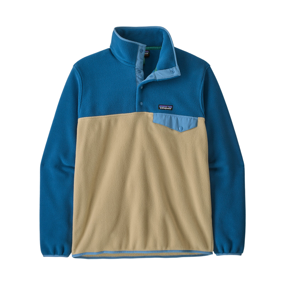 25551 Patagonia Lightweight Synchilla Snap-T Fleece Pullover Nautilus Tan