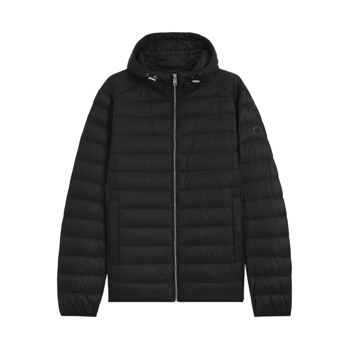 휴고 보스 발수 피니쉬 다운 필드 자켓 블랙(Hugo Boss Water-Repellent Finish Down Filled Jacket Black)