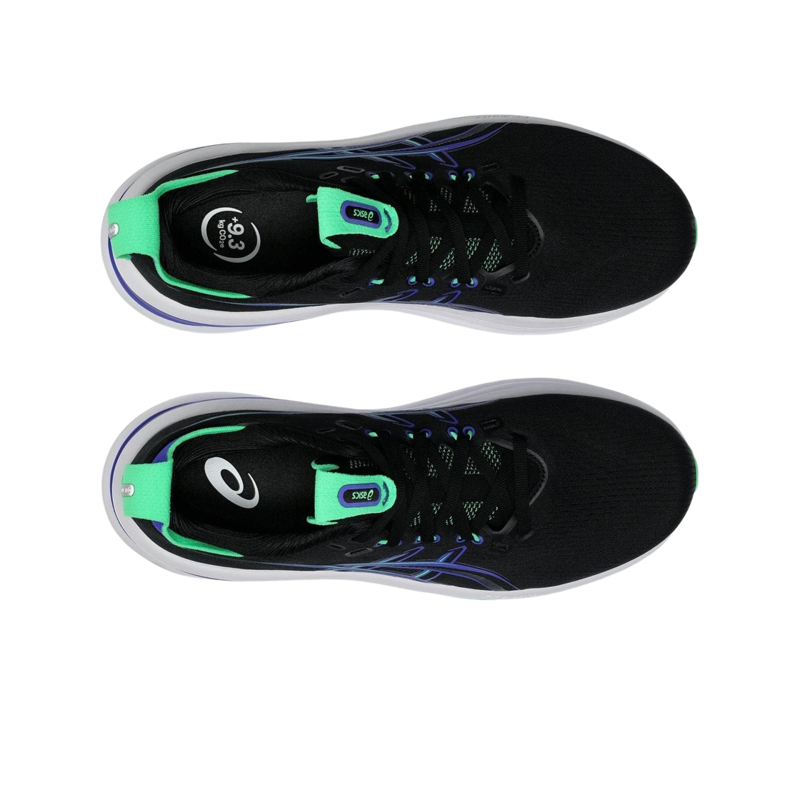 아식스 젤 님버스 28 블랙 코발트 버스트(Asics Gel-Nimbus 28 Black Cobalt Burst) - 2