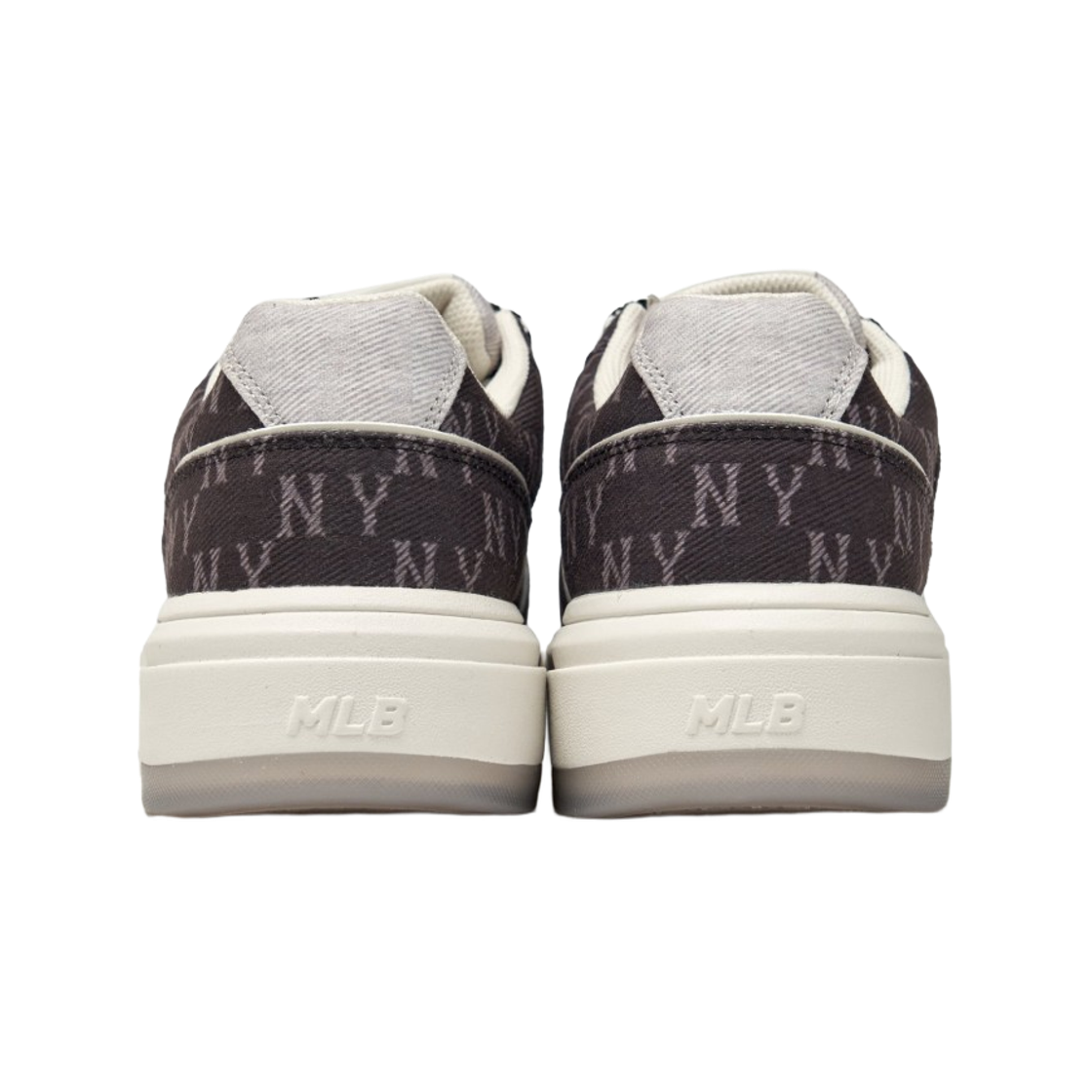 MLB 청키라이너 데님 모노그램 SL 뉴욕 양키스 블랙(MLB Chunky Liner Denim Monogram SL New York Yankees Black) - 3