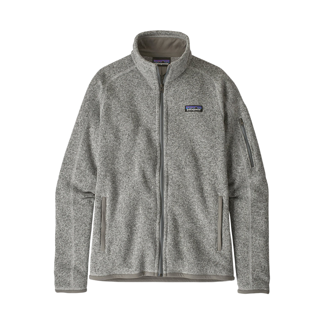 25543 (W) Patagonia Better Sweater Fleece Jacket Birch White