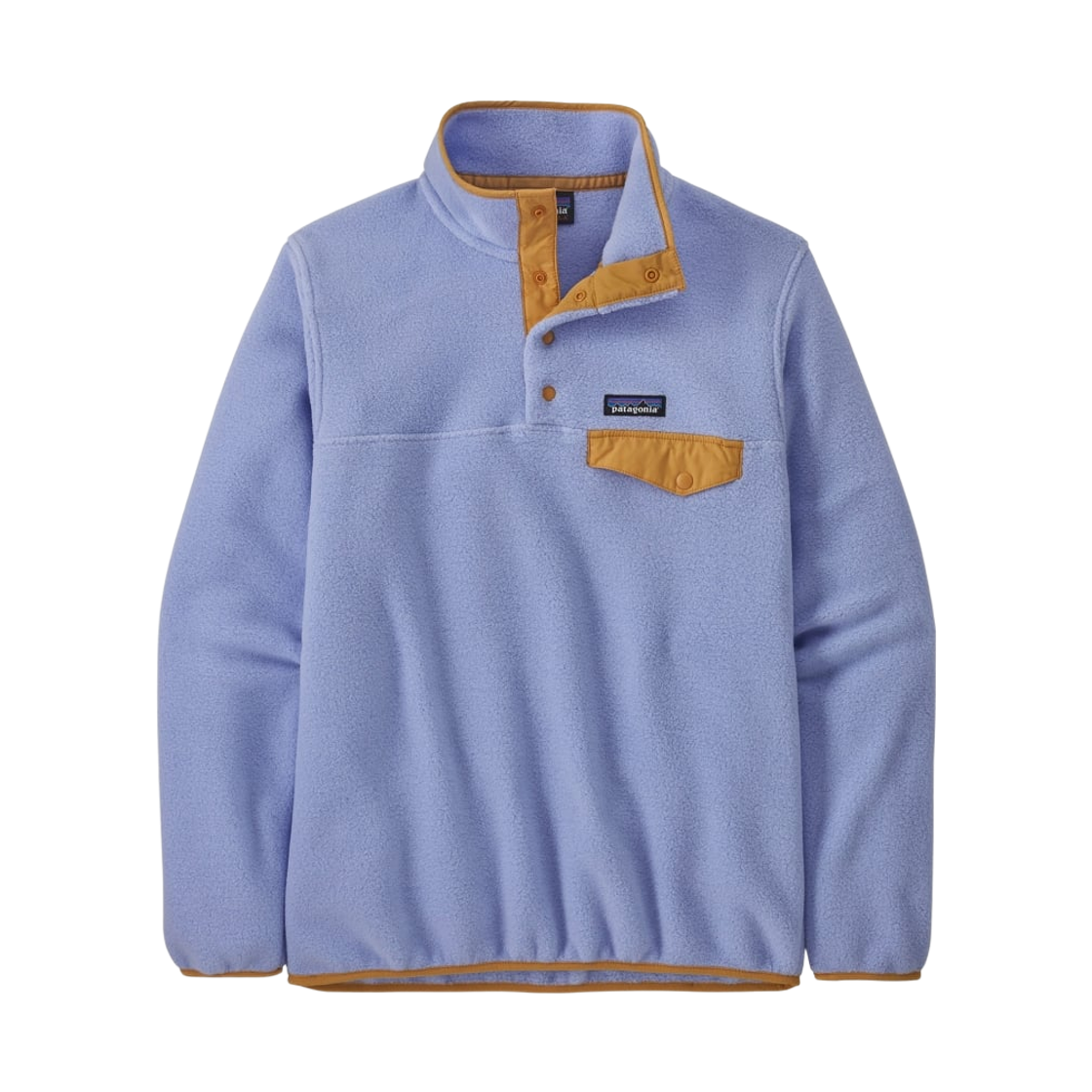 (W) 파타고니아 라이트웨이트 신칠라 스냅-T 플리스 풀오버 페일 페리윙클((W) Patagonia Lightweight Synchilla Snap-T Fleece Pullover Pale Periwinkle) - 1