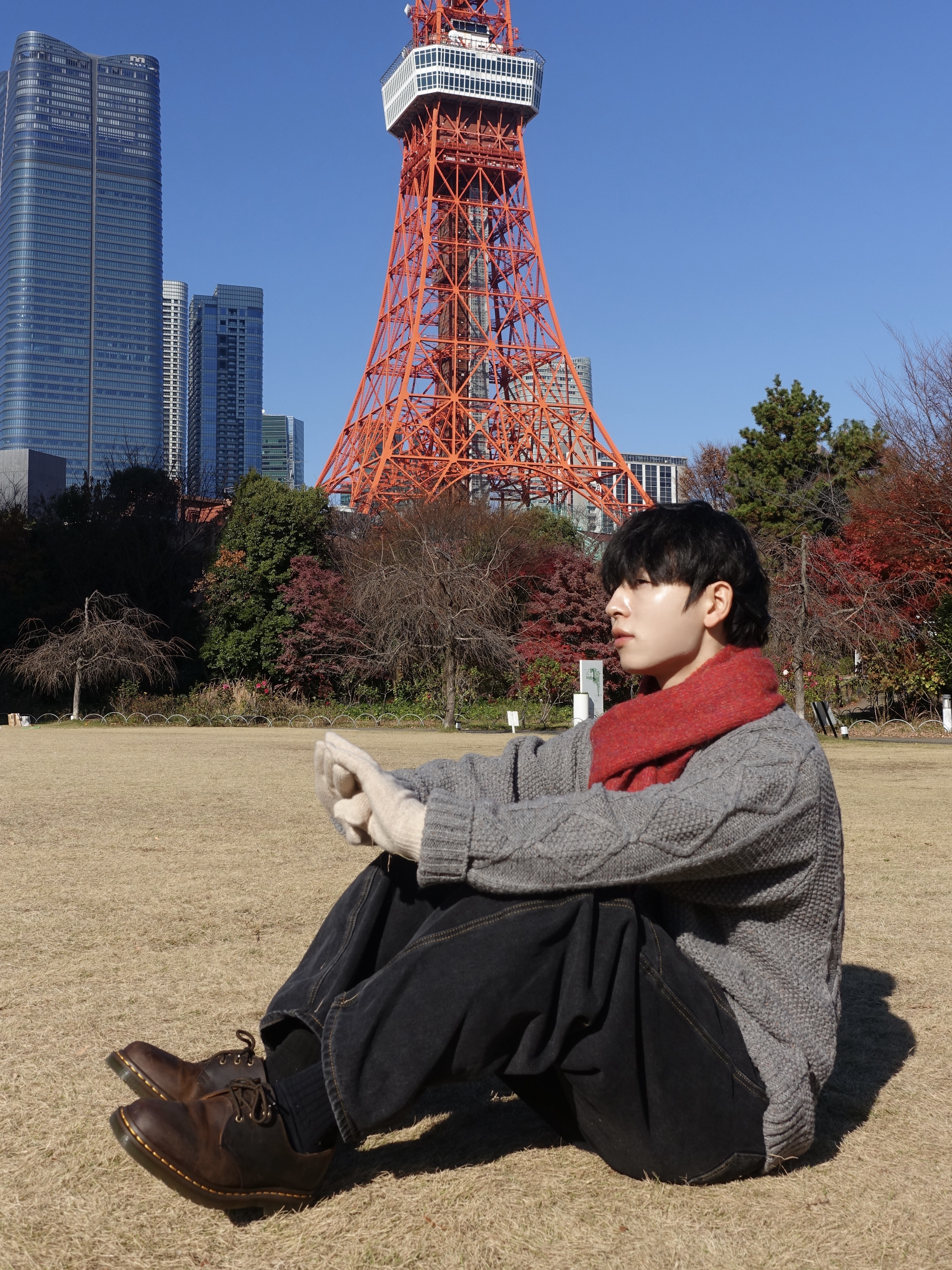 Dr. Martens 1461 Bex Crazy Horse Dark Brown 착용 스타일 - 2