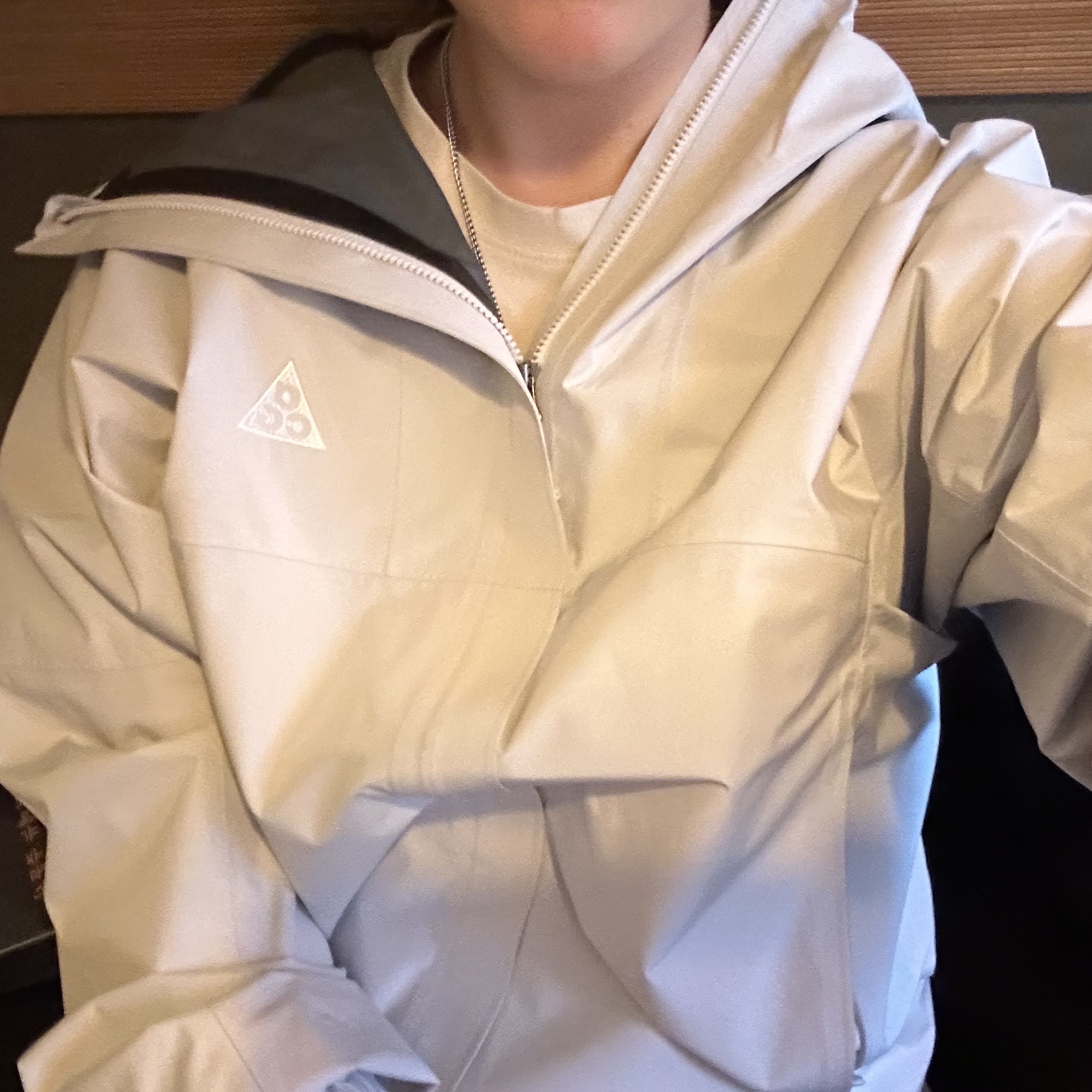 Nike ACG Storm-Fit ADV Cascade Rains Full Zip Jacket Photon Dust - Asia 착용 스타일