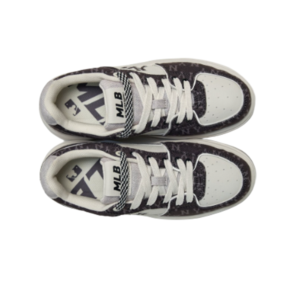 MLB 청키라이너 데님 모노그램 SL 뉴욕 양키스 블랙(MLB Chunky Liner Denim Monogram SL New York Yankees Black) - 2