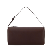 The Row 90's Bag in Leather Burgundy