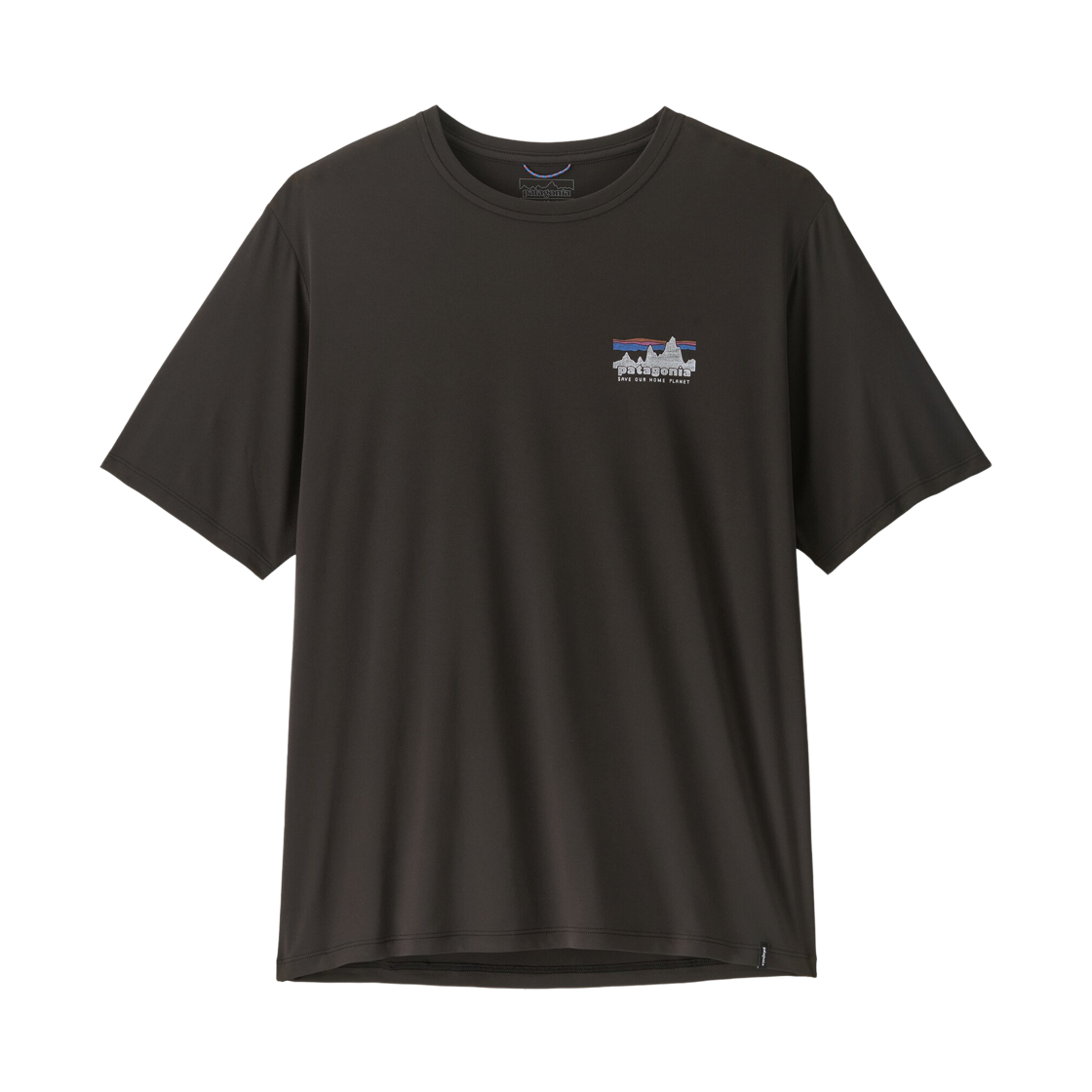 파타고니아 캐필린 쿨 데일리 티셔츠 '73 스카이라인 블랙(Patagonia Capilene Cool Daily T-Shirt '73 Skyline Black) - 2