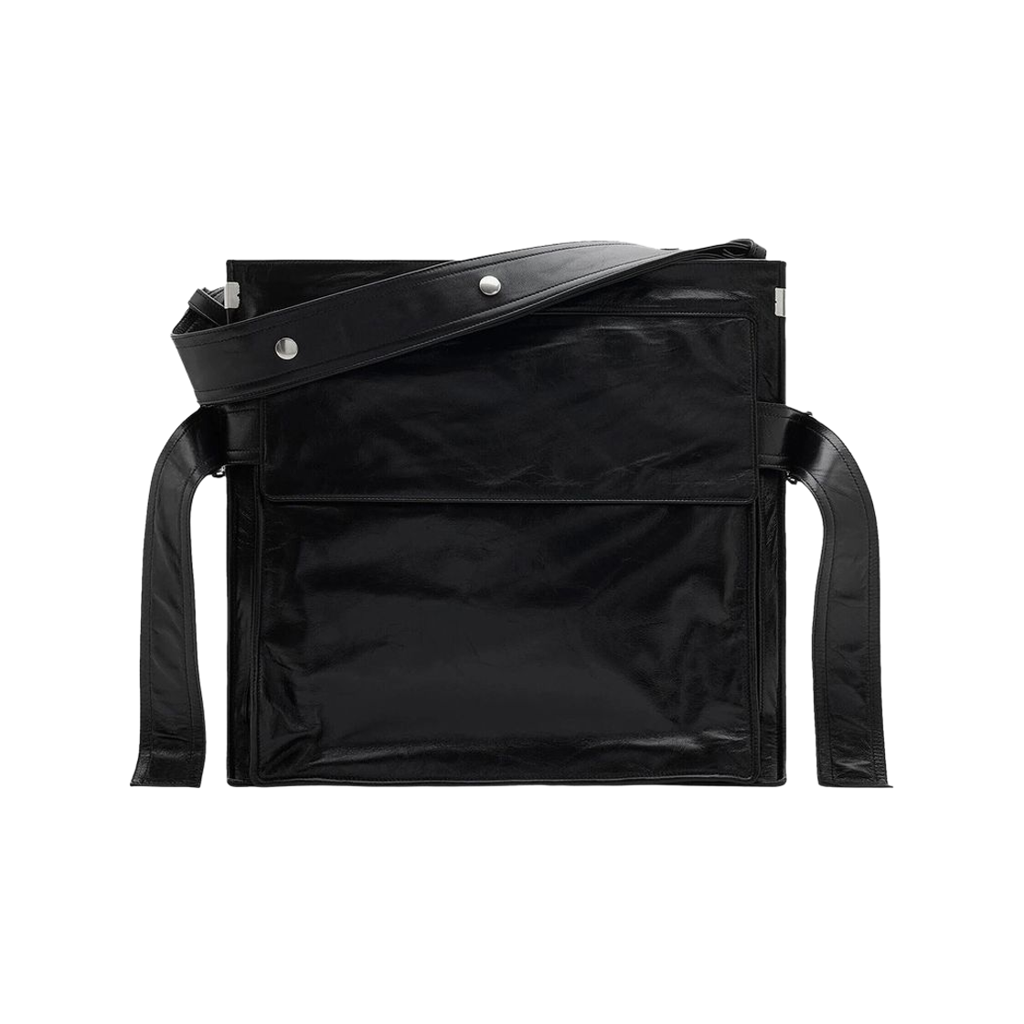 버버리 미디움 크렌치 토트백 블랙(Burberry Medium Trench Tote Bag Black) - 2