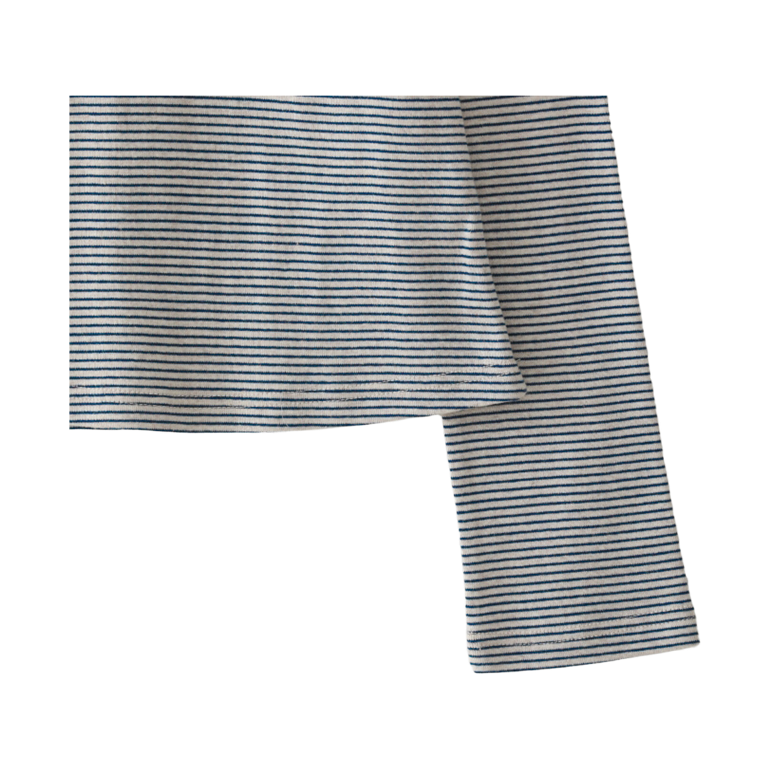 블루 선플라워 블룸 스트라이프 헨리넥(Blue Sunflower Bloom Stripe Henley Neck) - 5