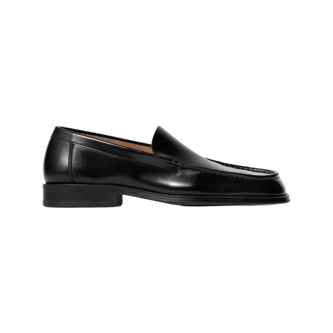 르메르 레더 로퍼 블랙(Lemaire Leather Loafers Black) - 1