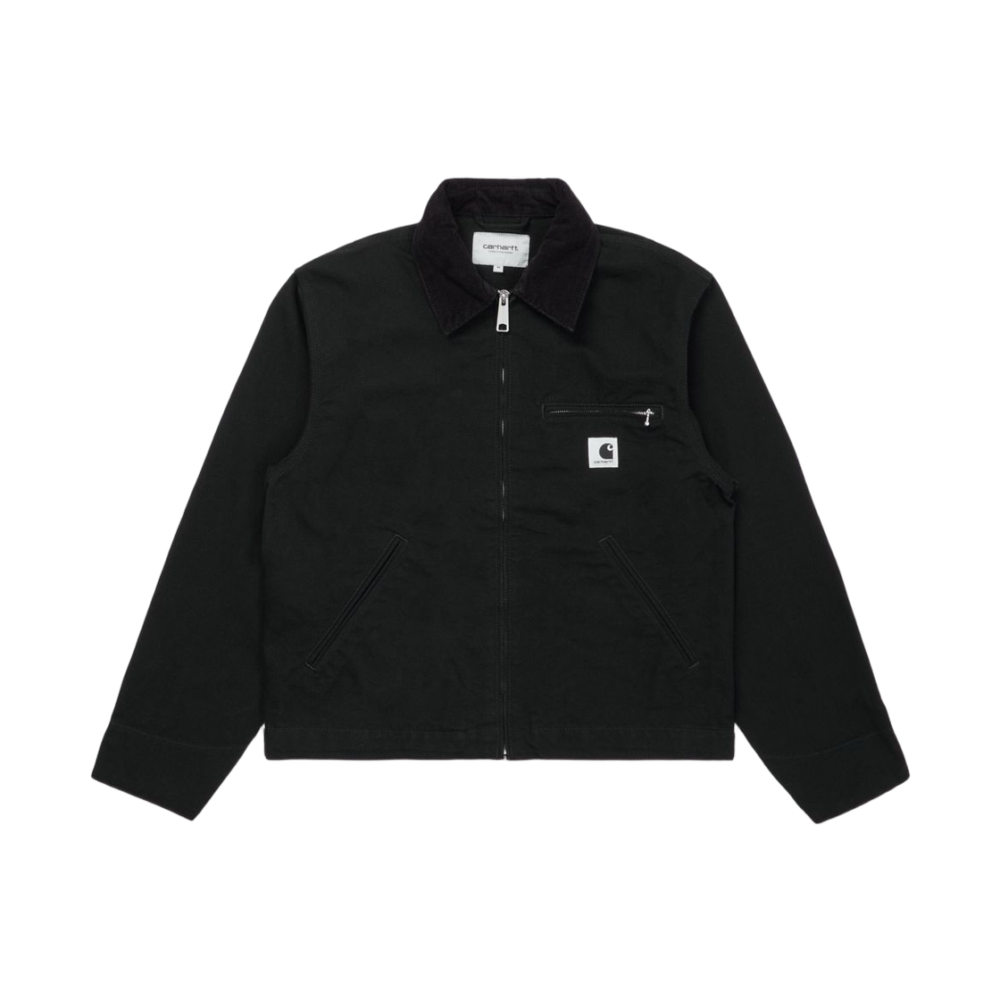 (W) 칼하트 WIP OG 디트로이트 자켓 블랙((W) Carhartt WIP OG Detroit Jacket Black) - 1