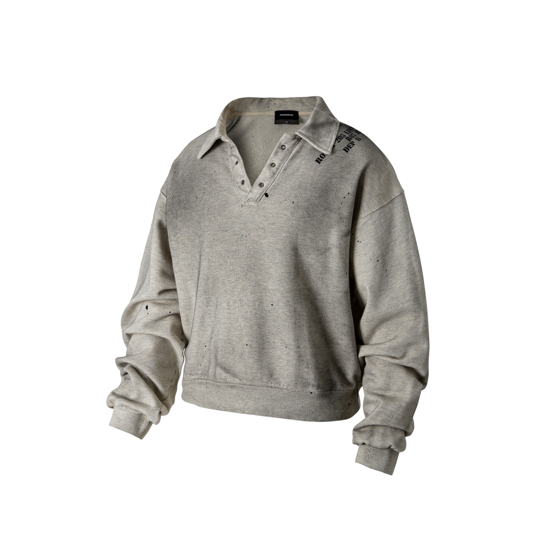 로어링라드 더티 폴로 스웻 셔츠 오트(ROARINGRAD Dirty Polo Sweatshirt Oatmeal)
