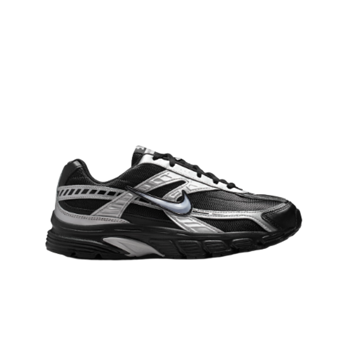 IO7597-001 (W) Nike Initiator Black Metallic Silver