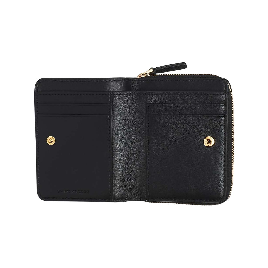 마크 제이콥스 레더 미니 컴팩트 월렛 블랙(Marc Jacobs the Leather Mini Compact Wallet Black) - 2