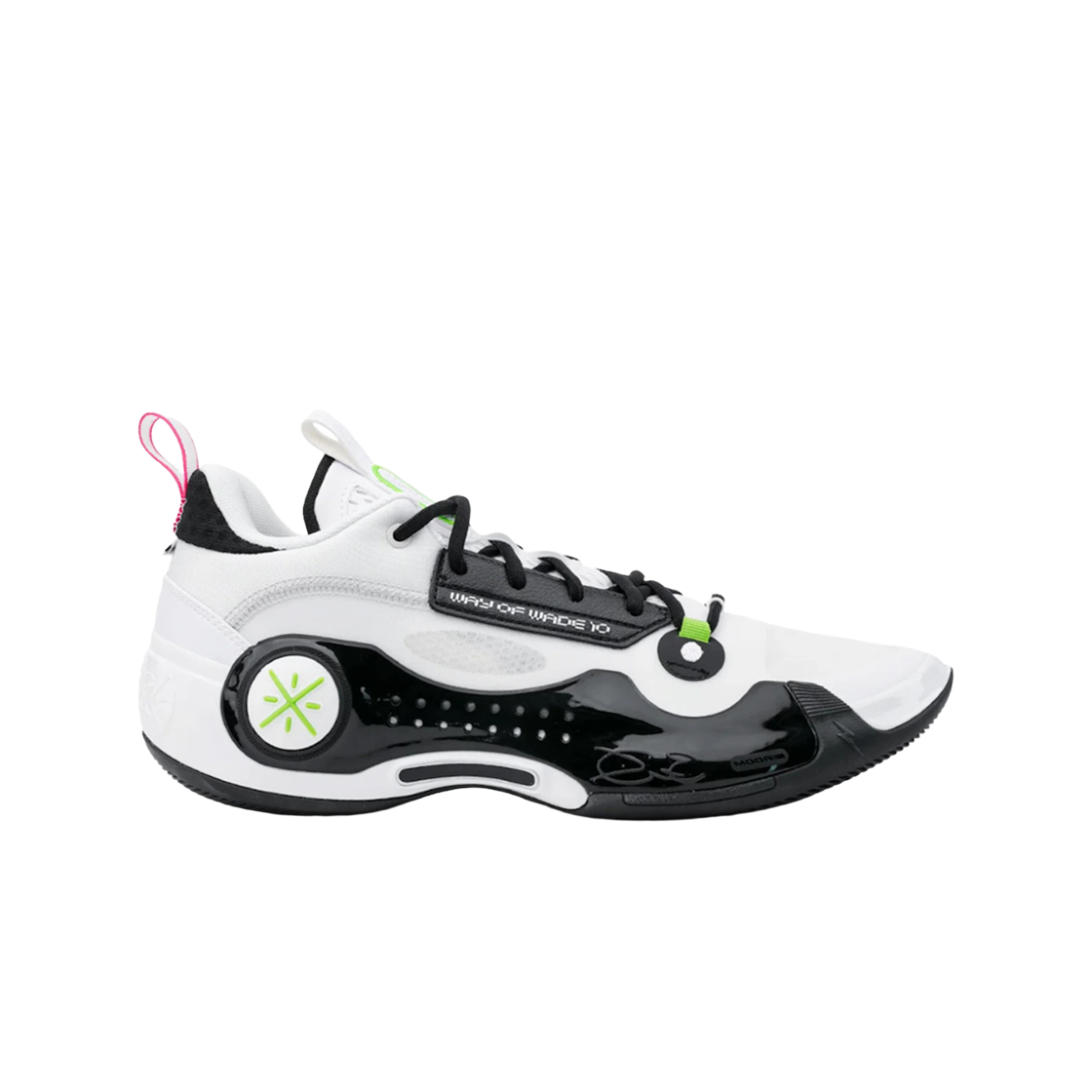 ABAS083-28 LiNing Way of Wade 10 Low White Black