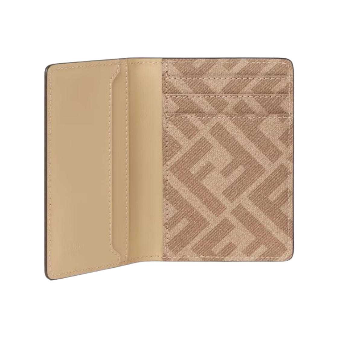 펜디 FF 스퀘어 카드 홀더 베이지(Fendi FF Squared Card Holder Beige) - 3