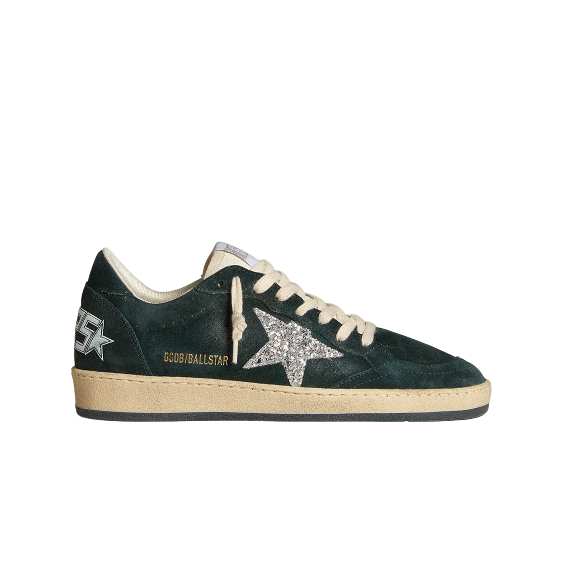 GWF00117-F006680-35907 (W) Golden Goose Ball Star Sneakers Forest Green