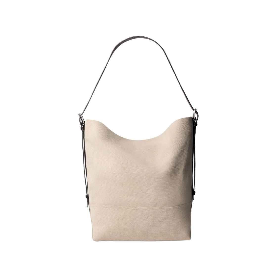 르메르 코튼 타이 다이 벨티드 토트백 다크 리넨(Lemaire Cotton Tye Dye Belted Tote Bag Dark Linen)
