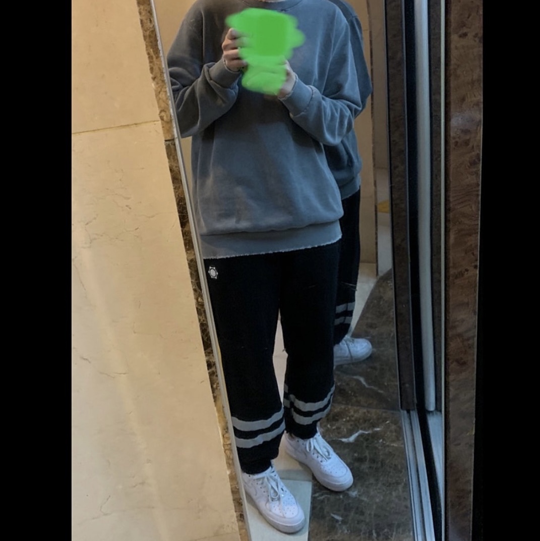 Nike Air Force 1 '07 Low White 착용 스타일