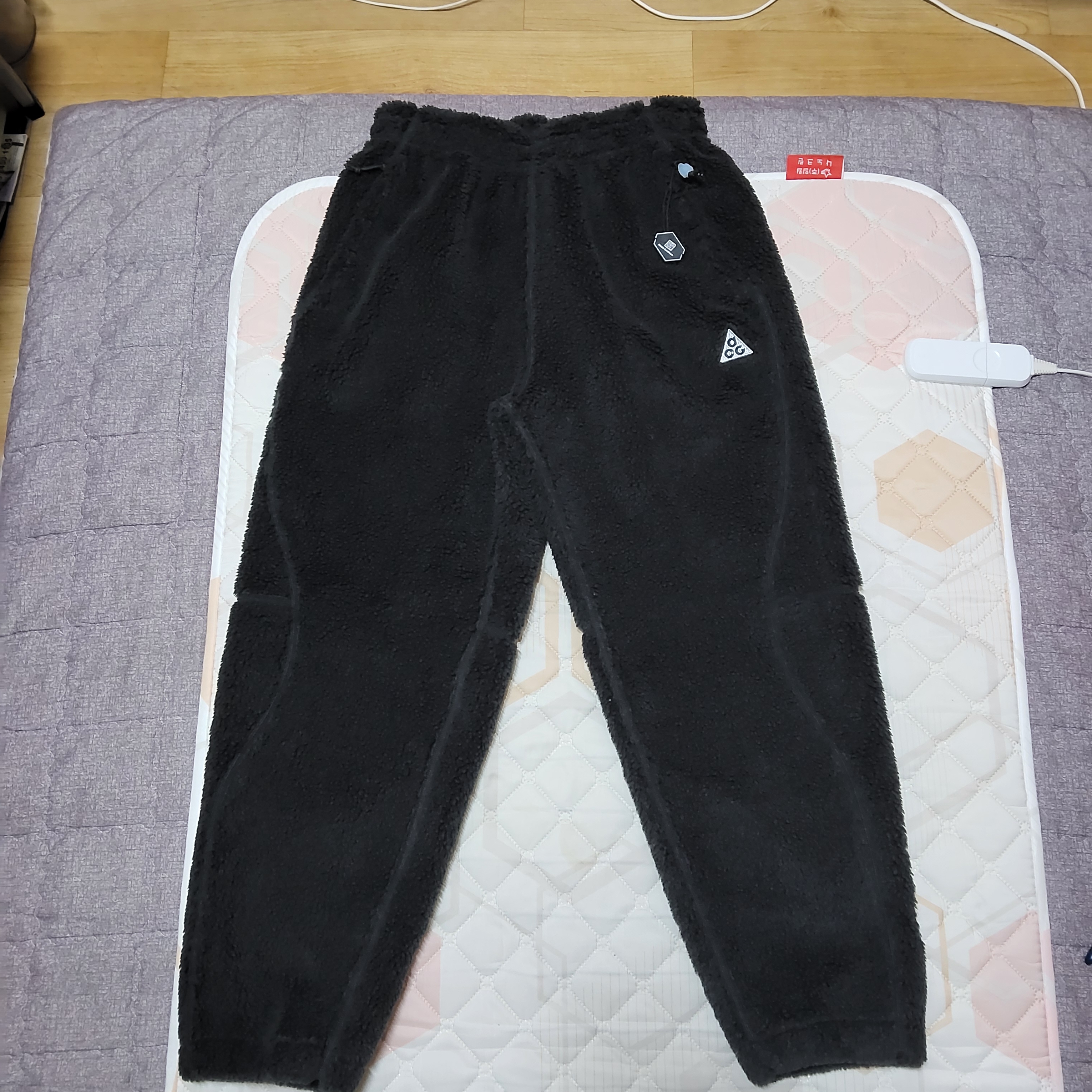Nike ACG Canwell Glacier Therma-Fit ADV Windproof Pants Black Anthracite - Asia 착용 스타일 - 1