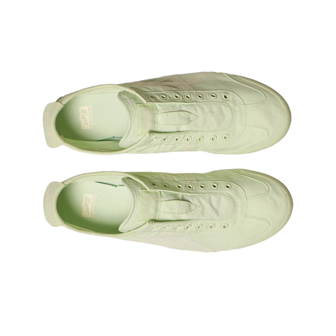 오니츠카 타이거 멕시코 66 슬립온 그린 크림(Onitsuka Tiger Mexico 66 Slip-On Green Cream) - 2