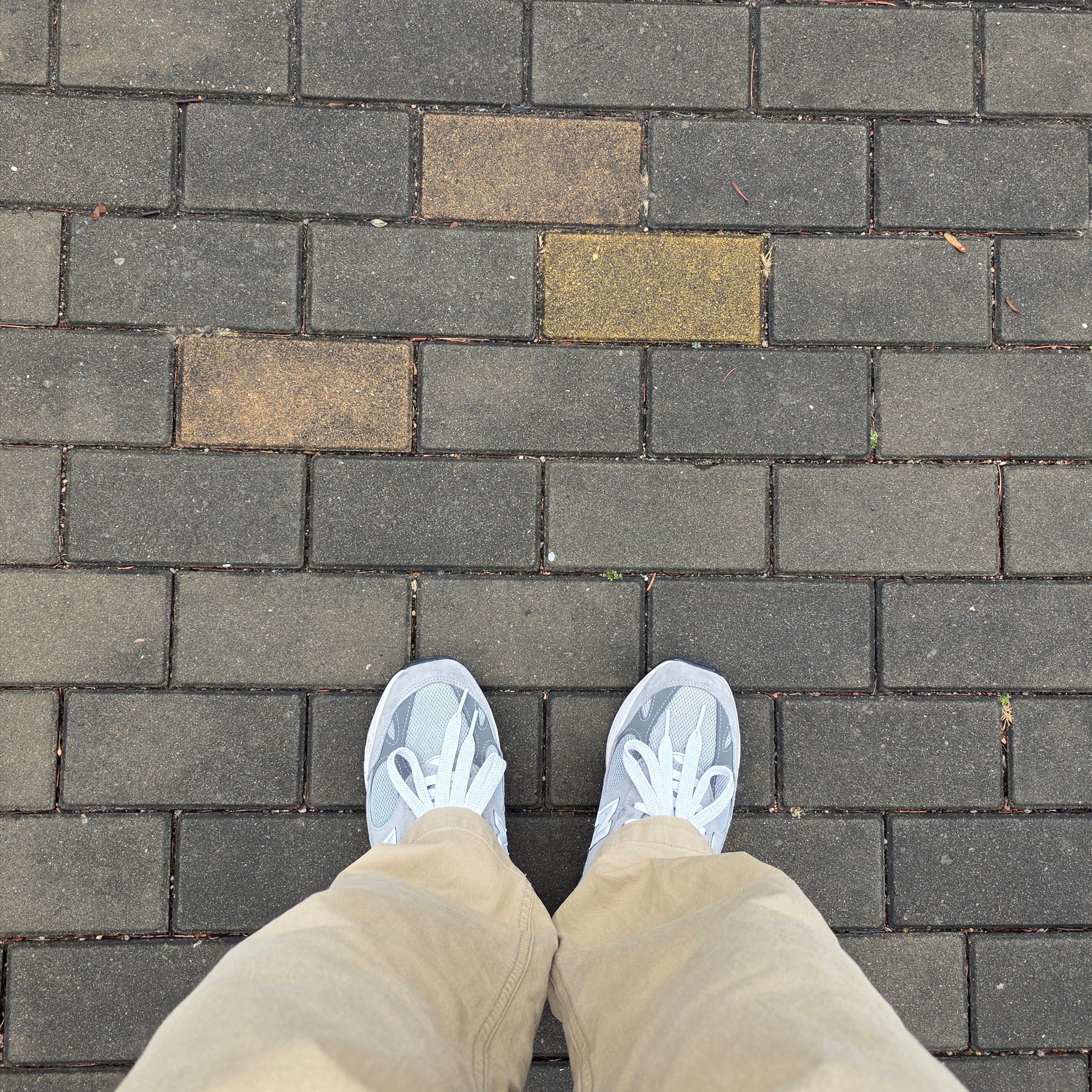 New Balance 993 Made in USA Grey - D Standard 착용 스타일
