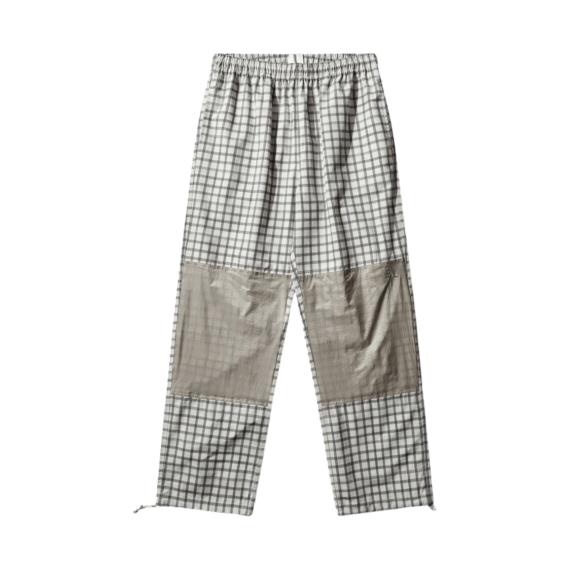 로아 에어 플로위브 프린티드 체크 엘라스티케이티드 웨이스트밴드 팬츠 화이트(ROA Aaair FloWeave Printed Check Elasticated Waistband Pants White)