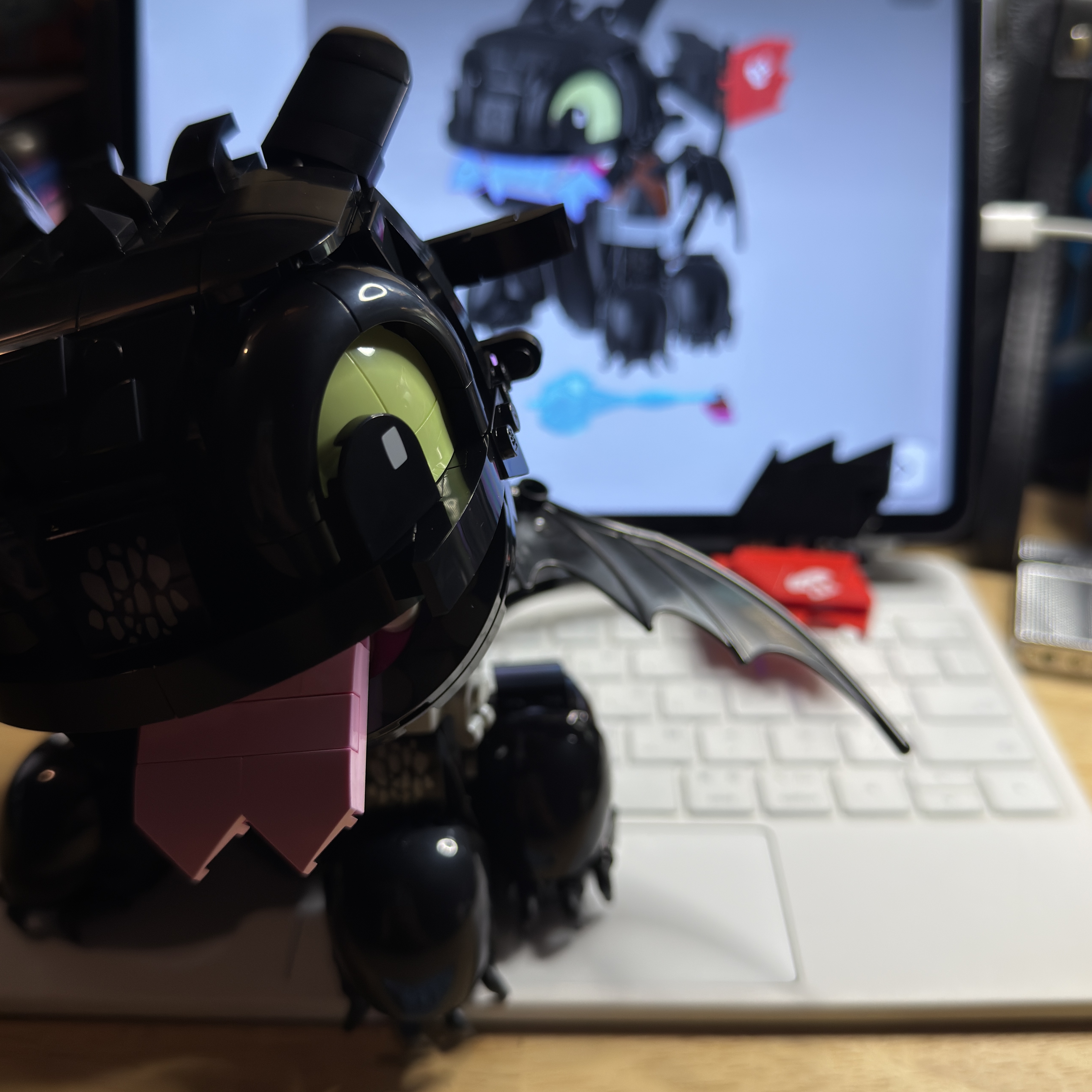 Lego How to Train Your Dragon Toothless 착용 스타일 - 1