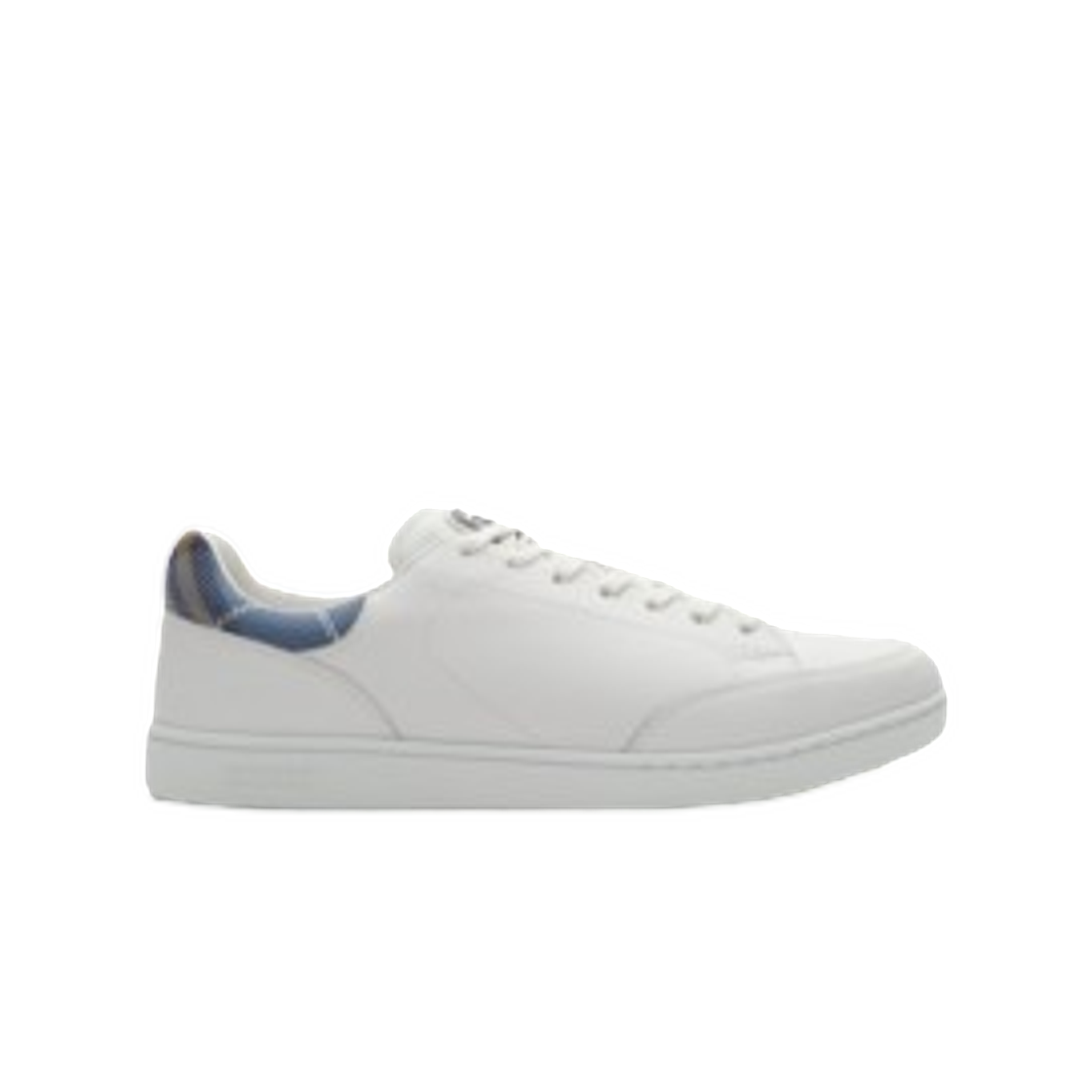 8123031 Burberry Leather Set Sneakers Porcelain White Wave Blue