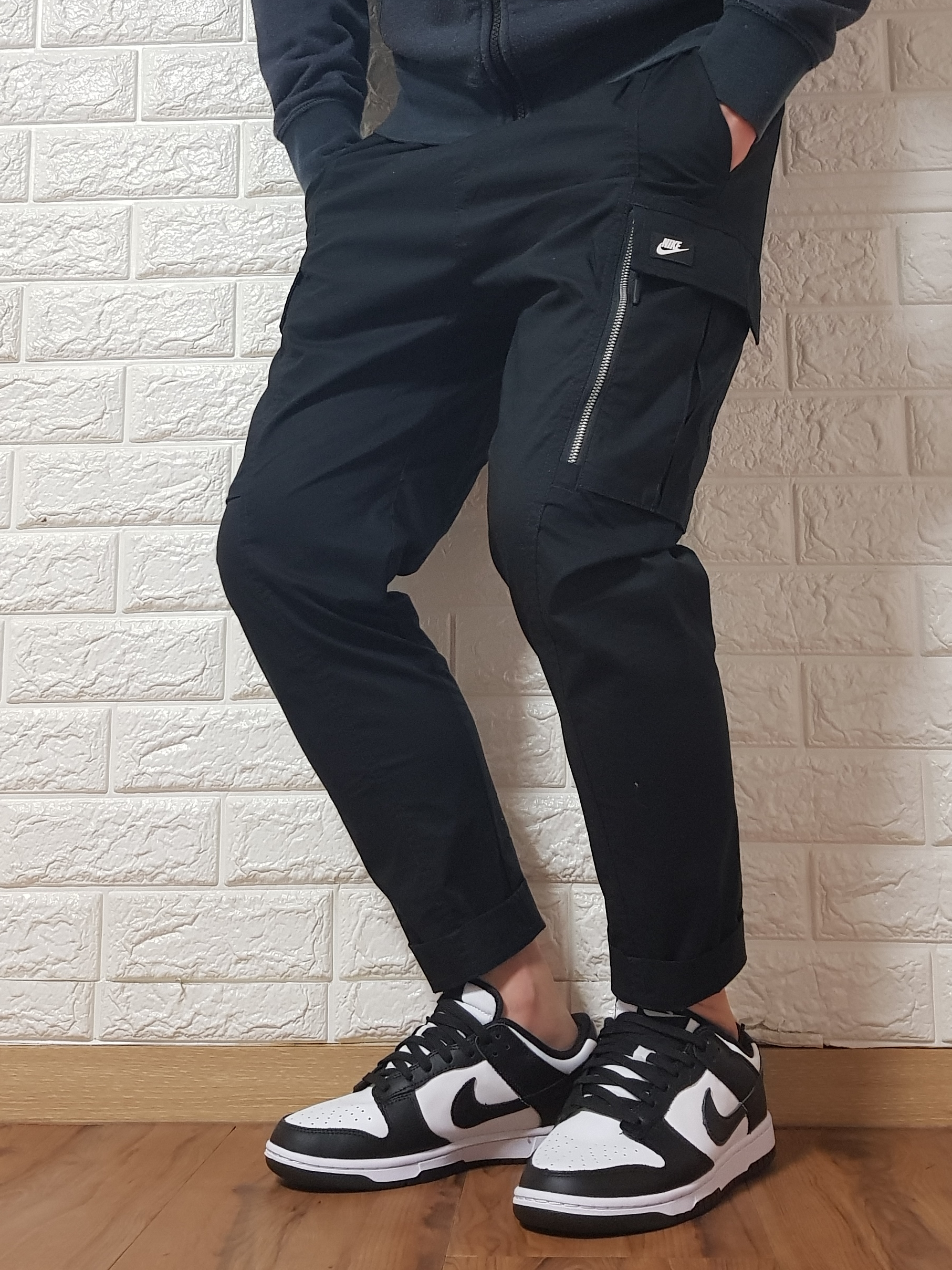 Nike Dunk Low Retro Black 착용 스타일