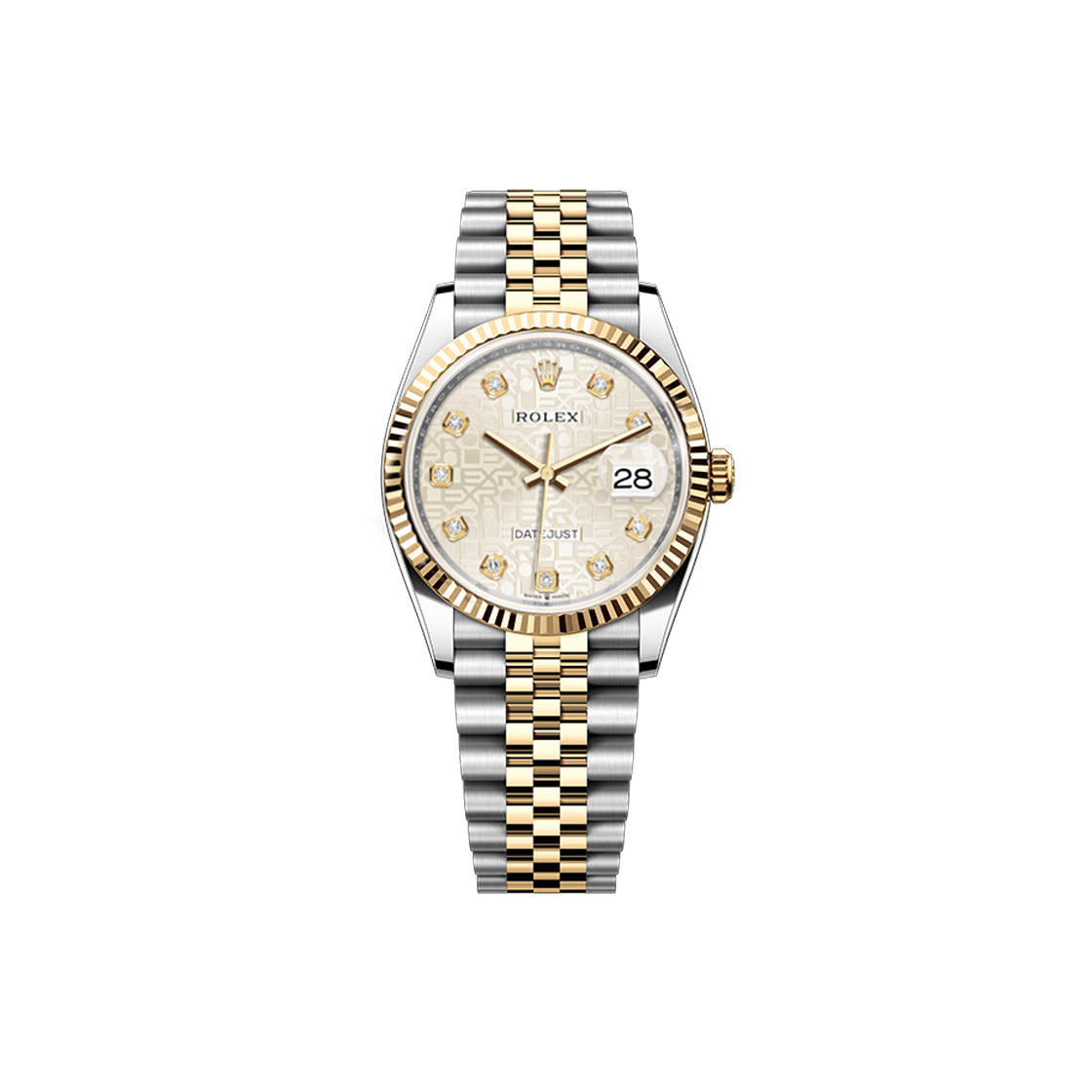 롤렉스 데이저스트 36-126233 실버 컴퓨터 10P 쥬빌리 NO.7478(Rolex Datejust 36 - 126233 Silver Jubilee Bracelet) - 1
