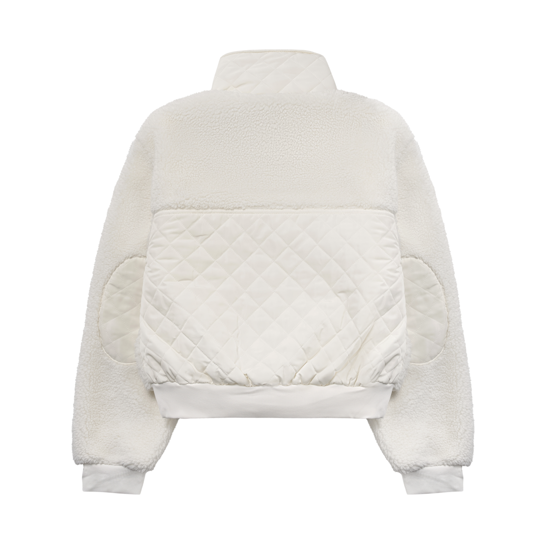 (W) 알로 요가 쉐르파 엣지 봄버 아이보리((W) Alo Yoga Sherpa Edge Bomber Ivory) - 2