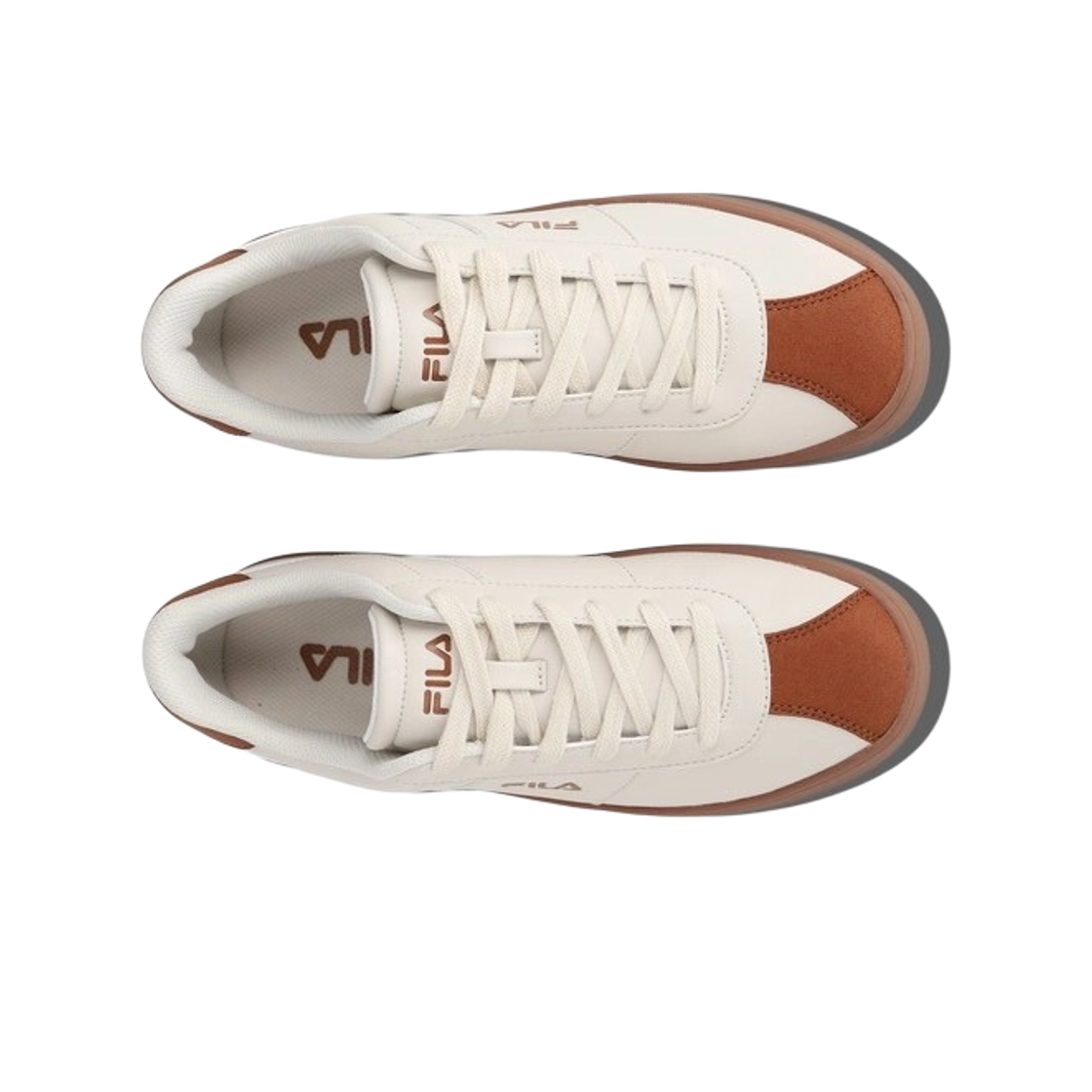 휠라 코트 디럭스 v3 베이지 브라운(Fila Court Deluxe v3 Beige Brown) - 2