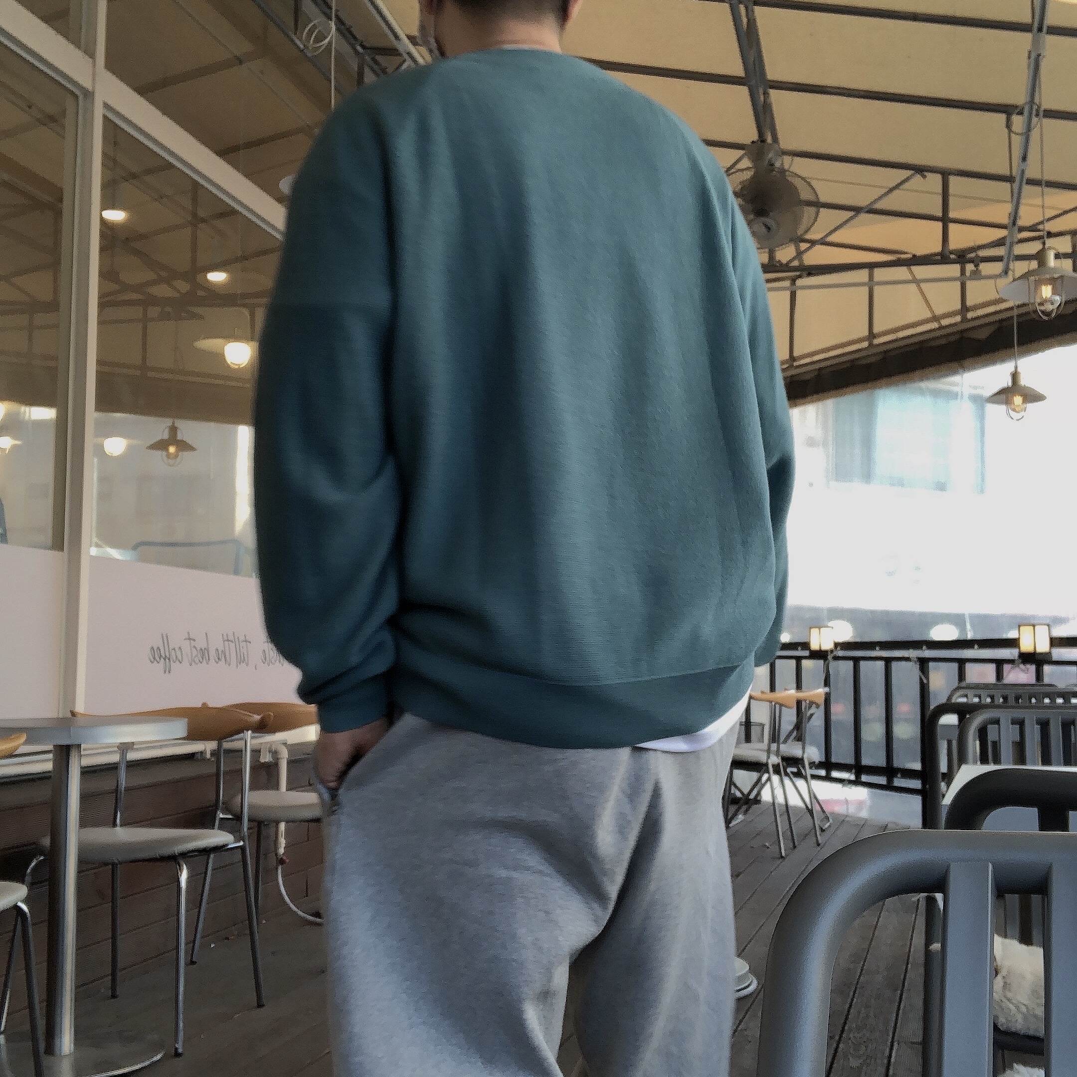 Nike SB Skateboarding Cardigan Mineral Teal - Asia 착용 스타일 - 2